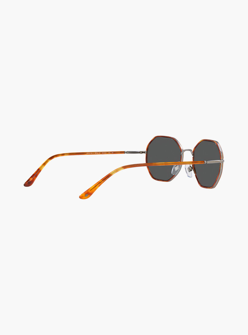 Giorgio Armani Men Geometric Grey Sunglasses | 6112J-men-sunglasses-image-4