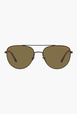 نظارات شمسية جورجيو أرماني رجالية بتصميم طيار بني | 6134J-men-sunglasses-image-1