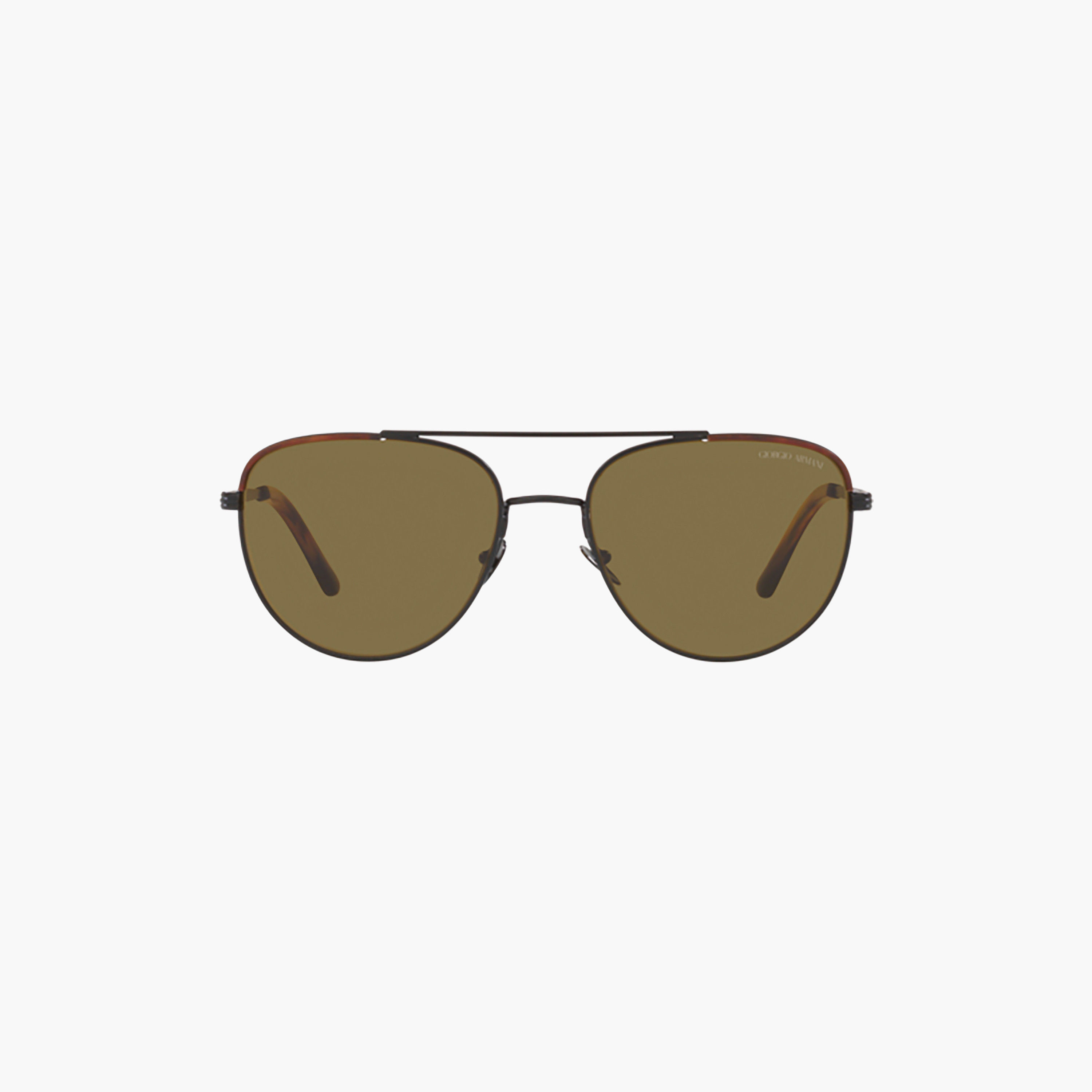 Giorgio Armani Men Aviator Brown Sunglasses | 6134J-men-sunglasses-image-1