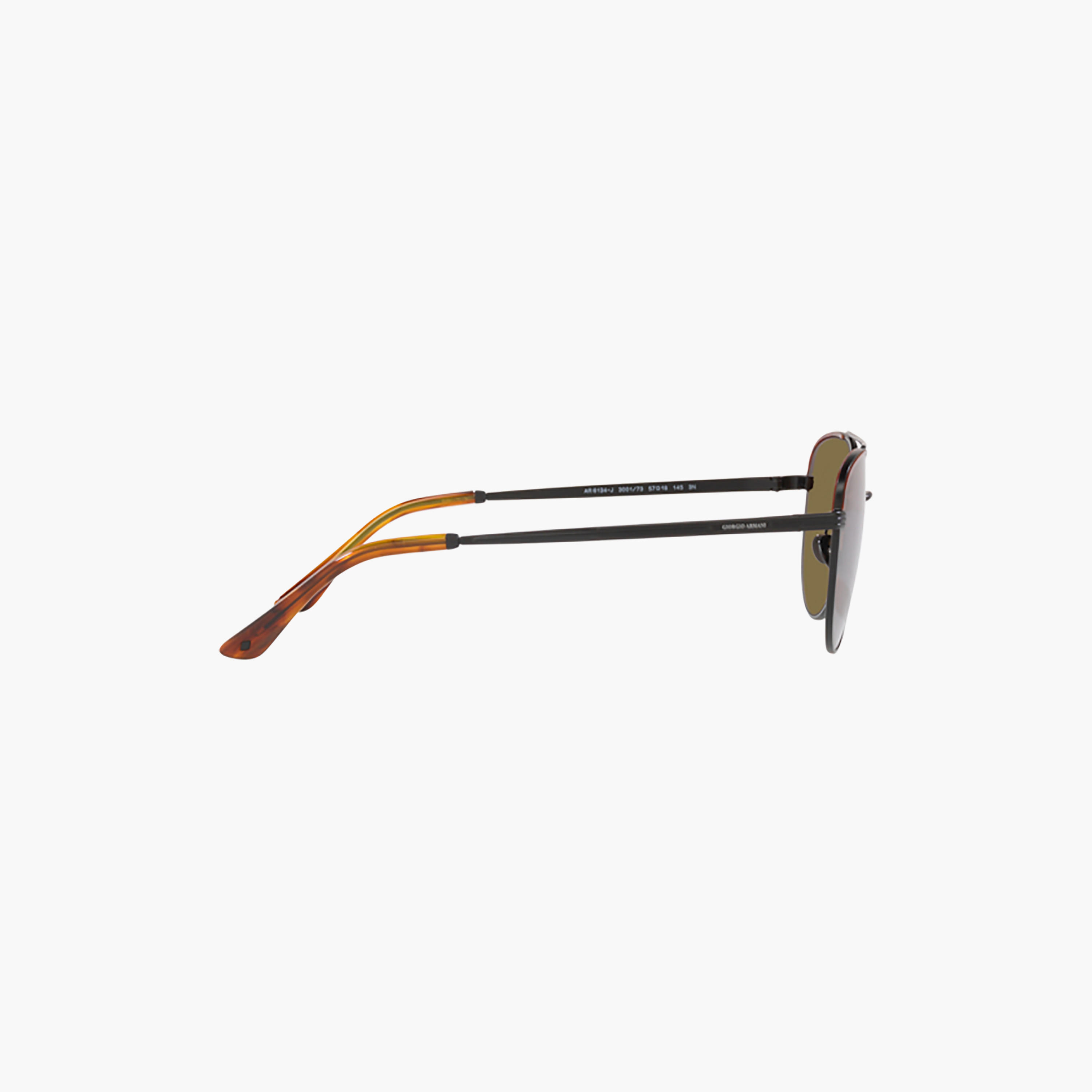 نظارات شمسية جورجيو أرماني رجالية بتصميم طيار بني | 6134J-men-sunglasses-image-2