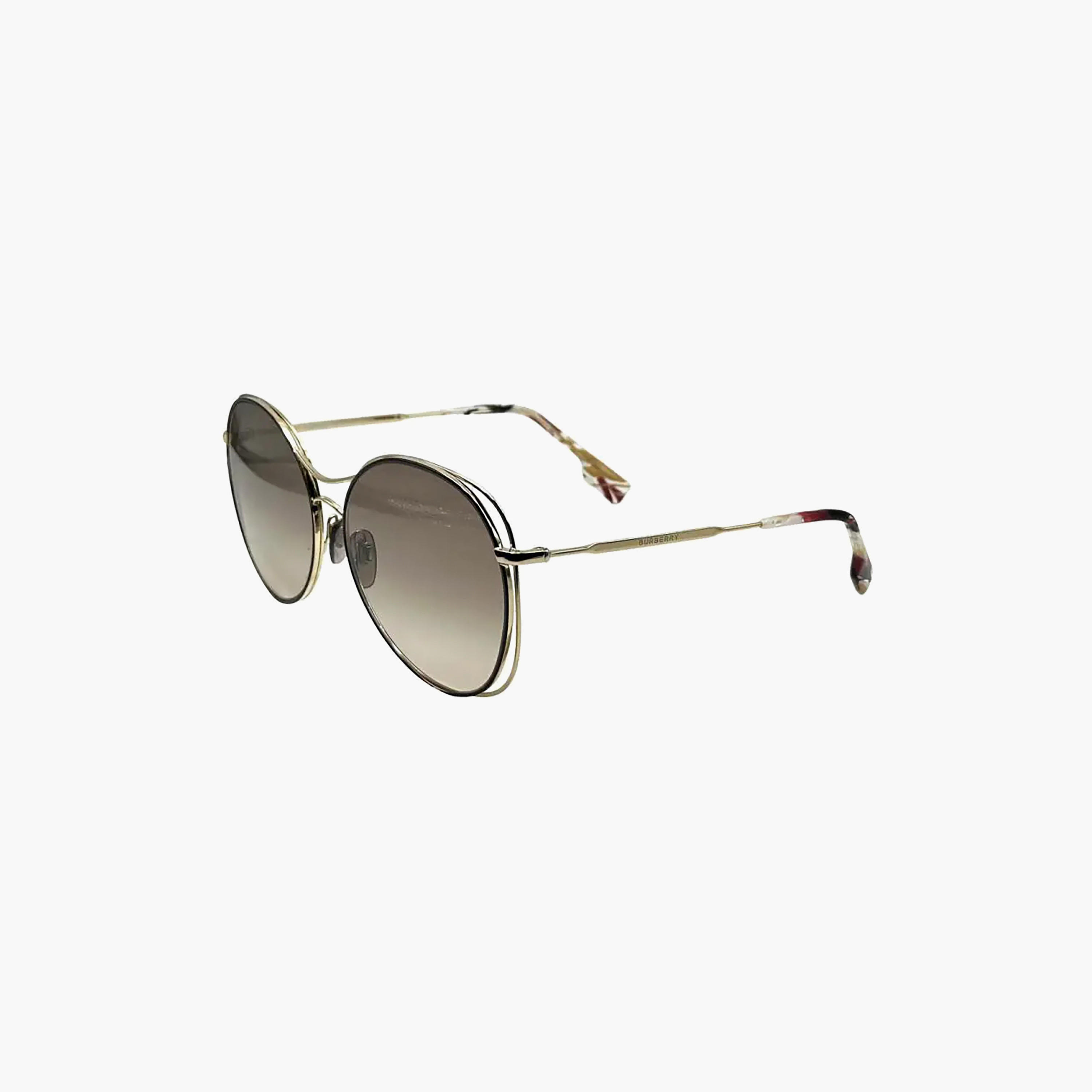 Burberry Women Aviator Brown Sunglasses | 3105-women-sunglasses-image-3
