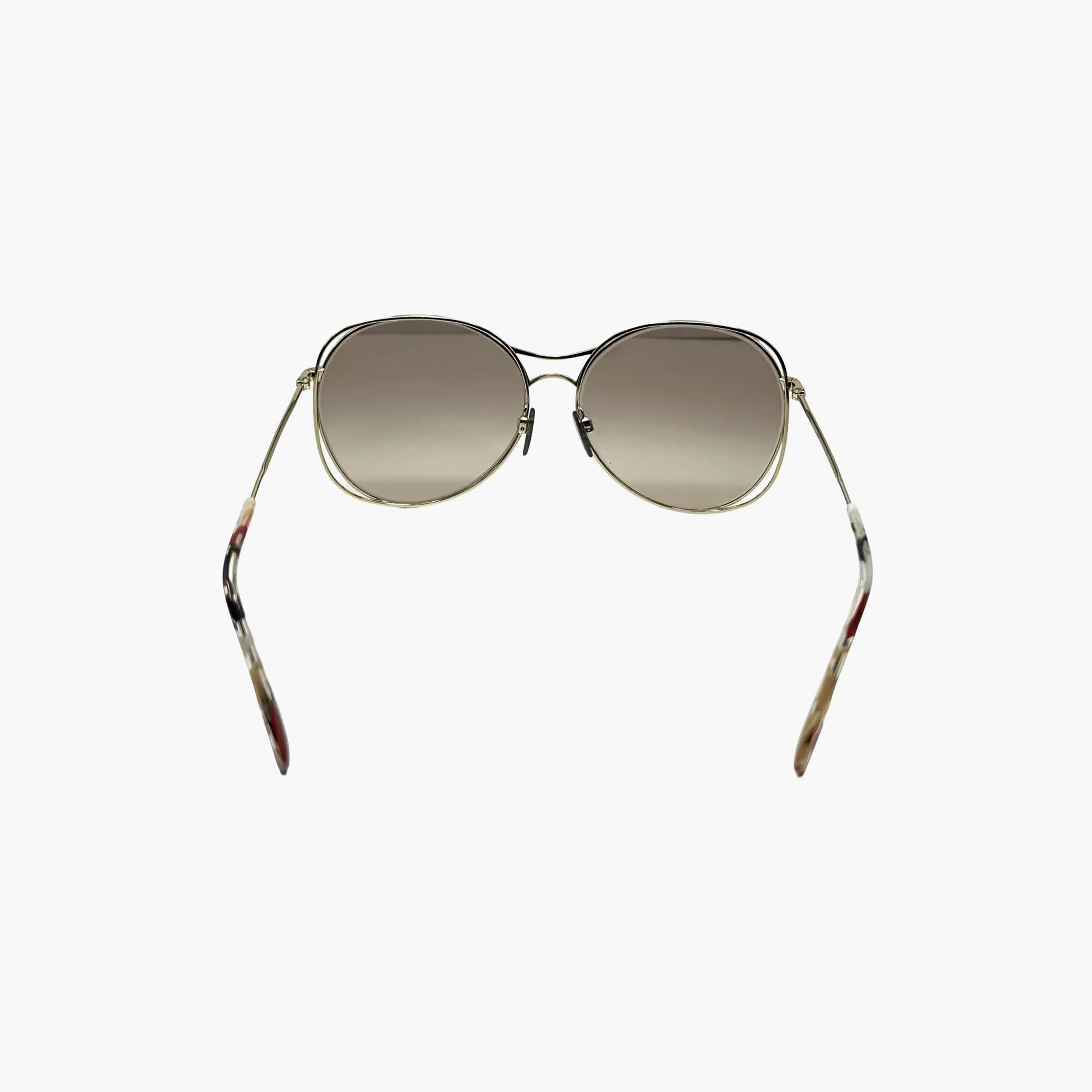 Burberry Women Aviator Brown Sunglasses | 3105-women-sunglasses-image-4