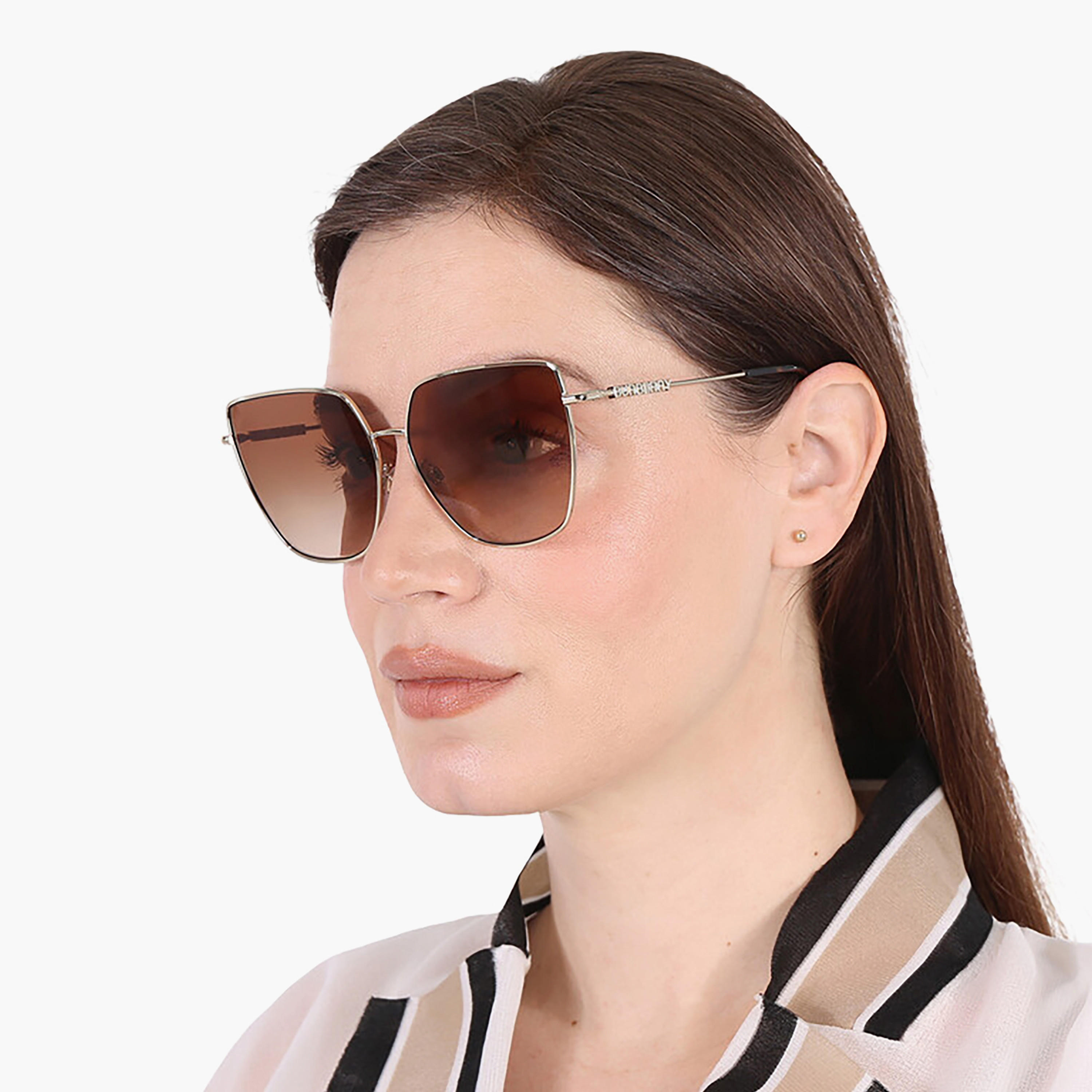 نظارات شمسية مربعة بنية اللون من بربري للنساء | 3143-women-sunglasses-image-6