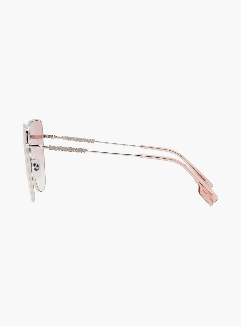 Burberry Women Square Oversized Pink Sunglasses | 3143-women-sunglasses-image-2