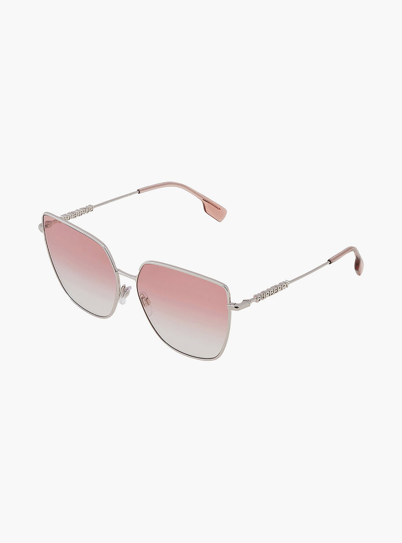Burberry Women Square Oversized Pink Sunglasses | 3143-women-sunglasses-image-3