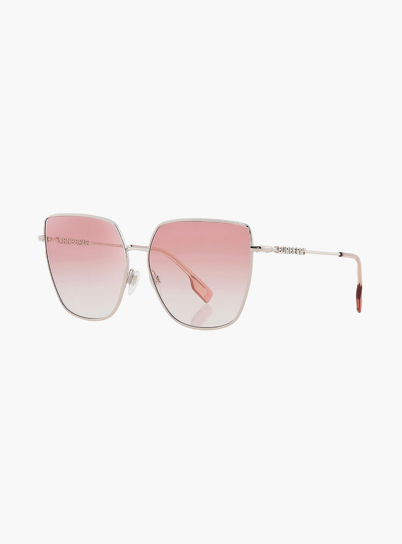 Burberry Women Square Oversized Pink Sunglasses | 3143-women-sunglasses-image-4