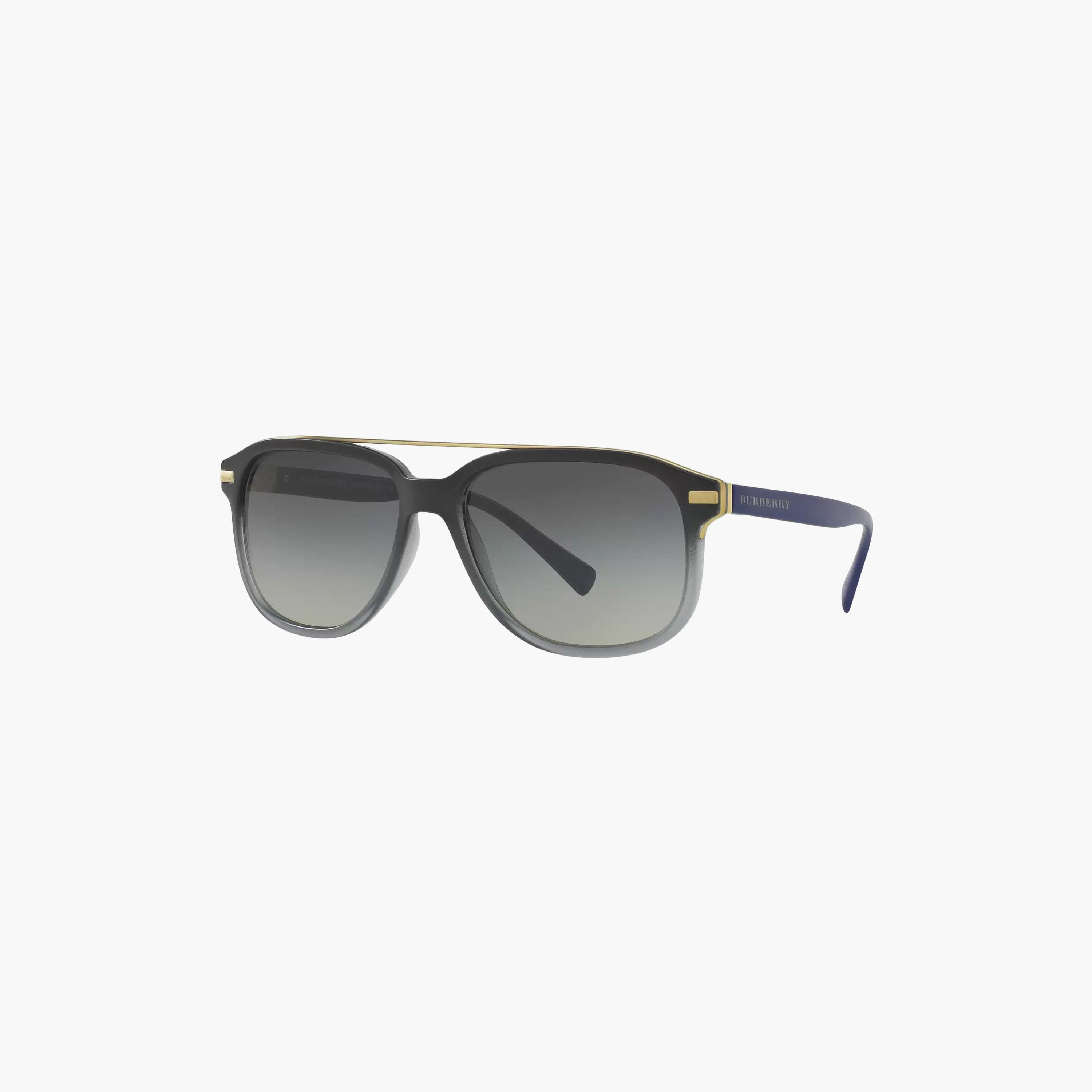 Burberry Unisex Aviator Grey Sunglasses | 4233-men-sunglasses-image-1