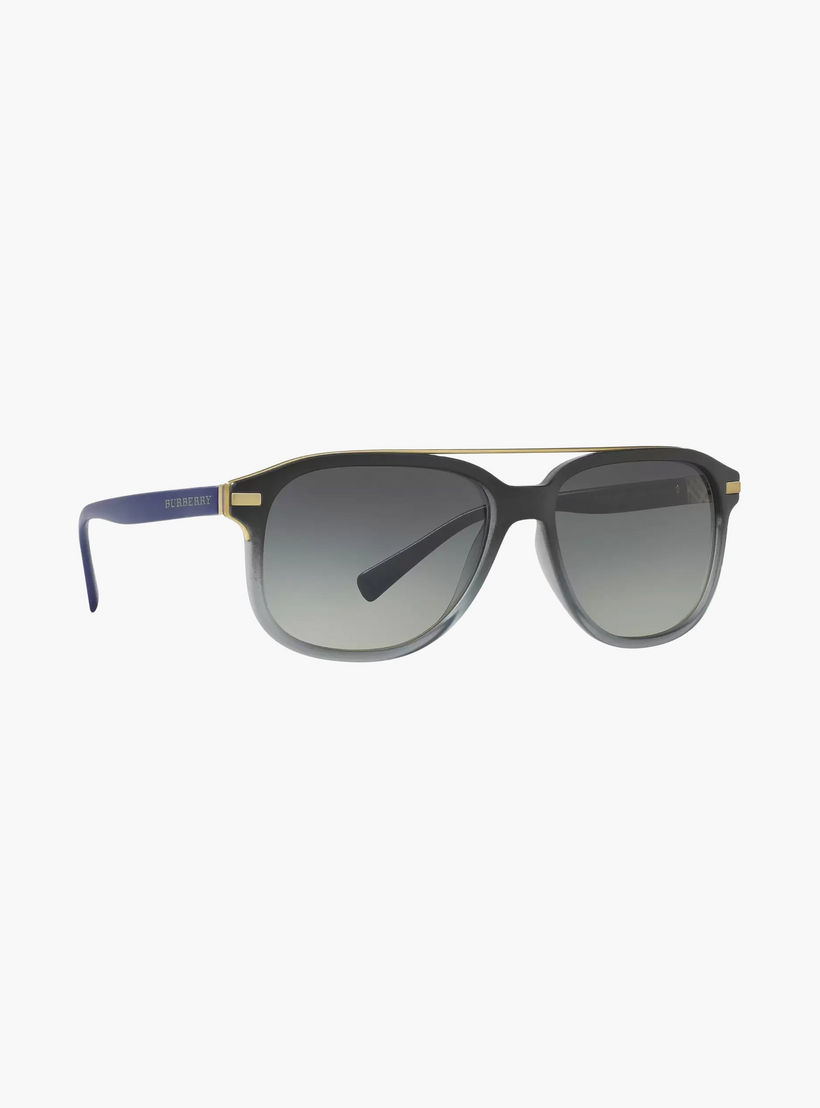 Burberry Unisex Aviator Grey Sunglasses | 4233-men-sunglasses-image-2