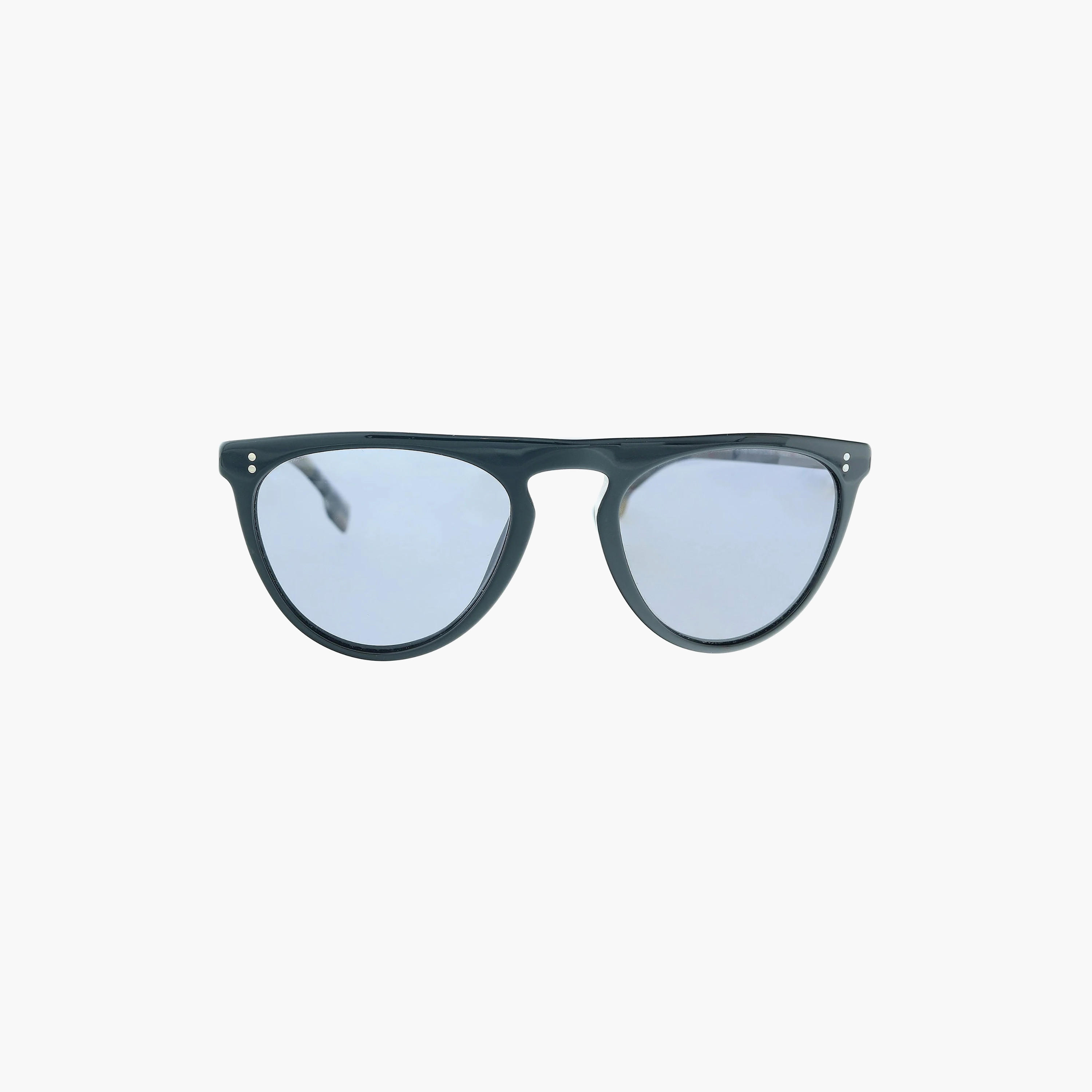 نظارات شمسية رجالية دائرية مستقطبة زرقاء من بربري | 4281-men-sunglasses-image-1