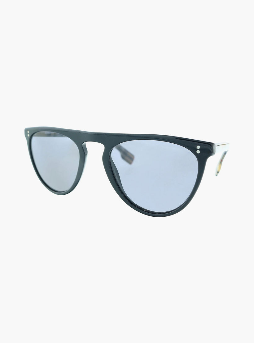 نظارات شمسية رجالية دائرية مستقطبة زرقاء من بربري | 4281-men-sunglasses-image-3