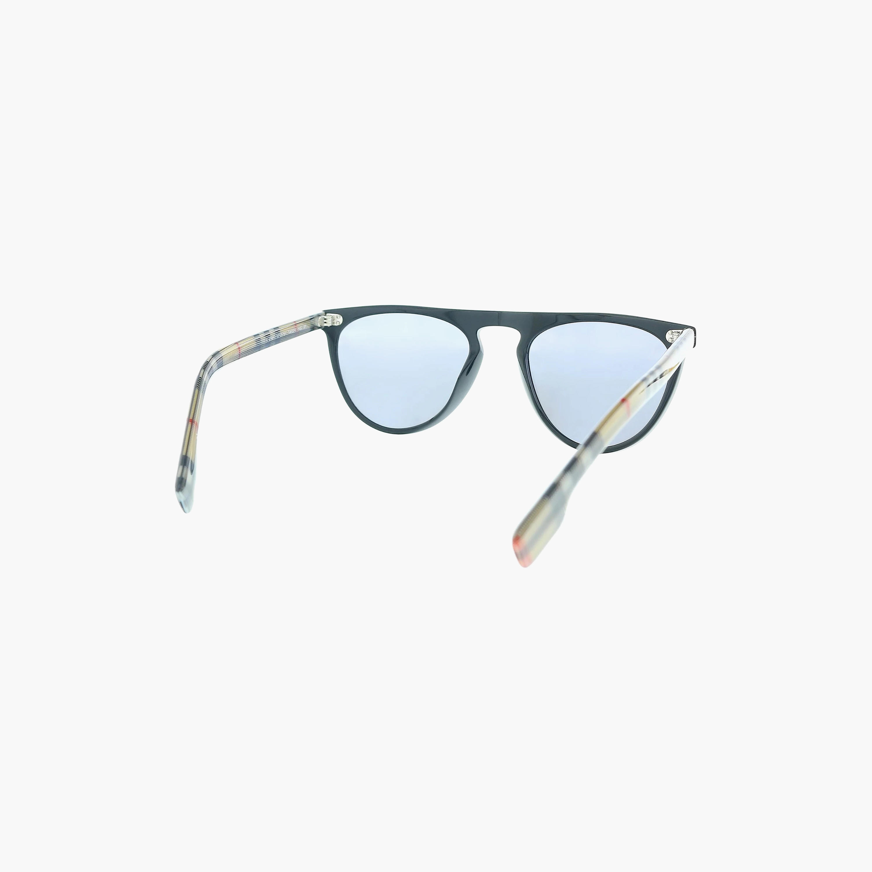 نظارات شمسية رجالية دائرية مستقطبة زرقاء من بربري | 4281-men-sunglasses-image-4