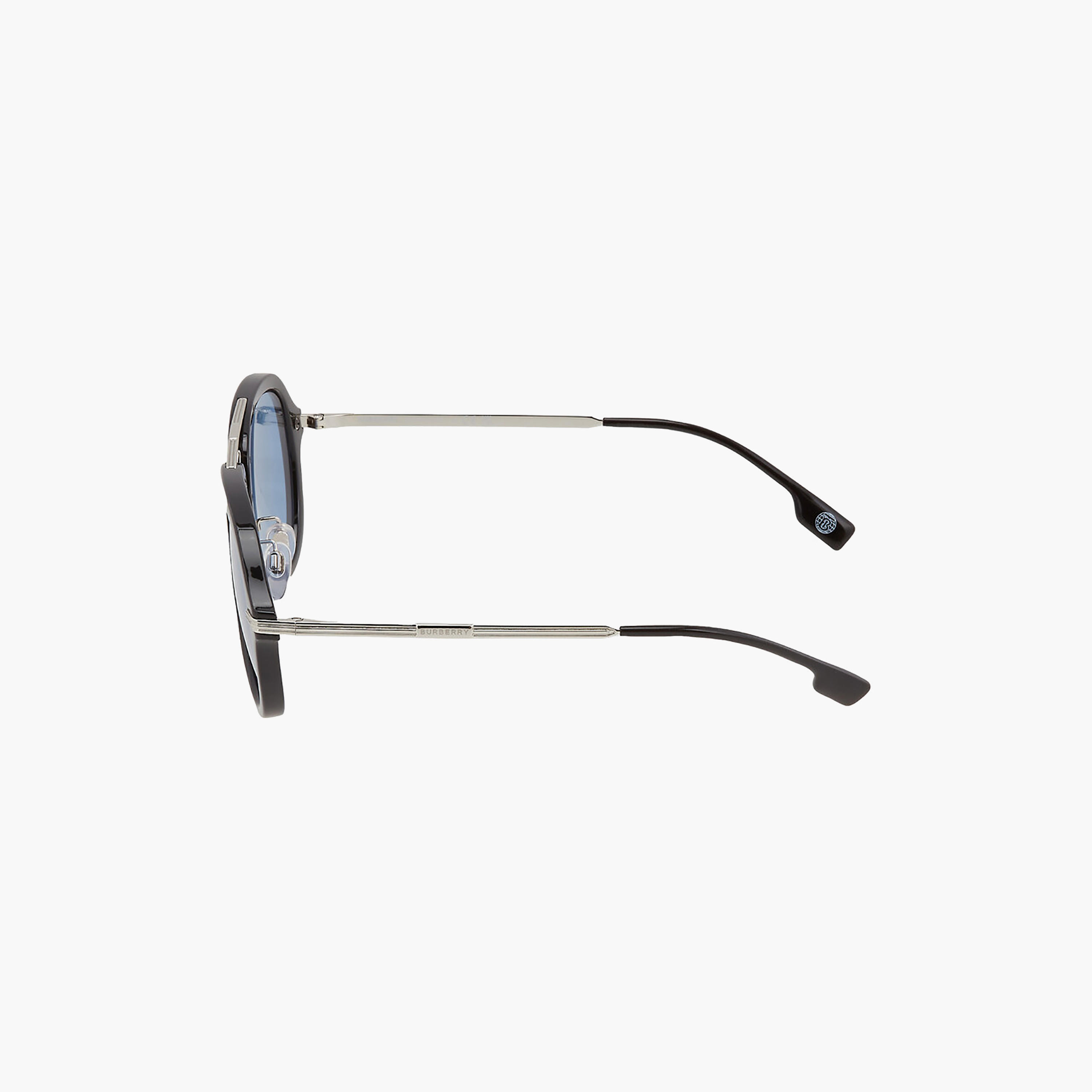 Burberry Men Round Blue Sunglasses | 4377-men-sunglasses-image-2