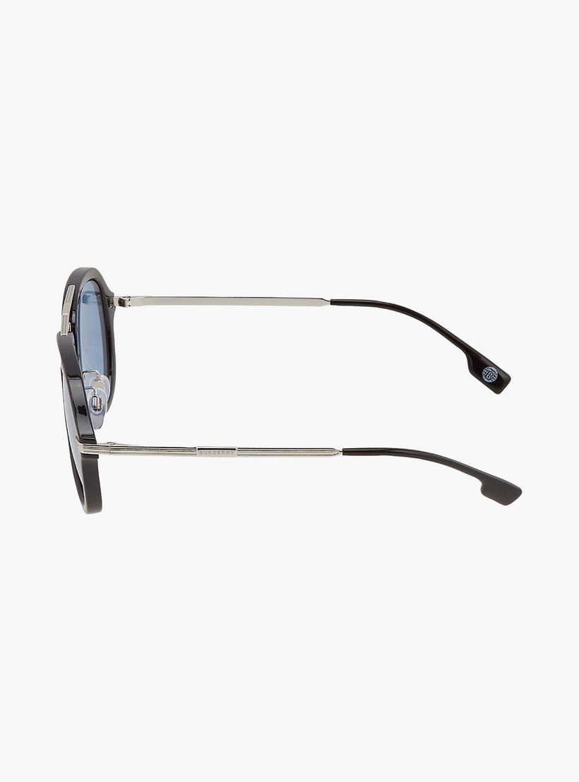 Burberry Men Round Blue Sunglasses | 4377-men-sunglasses-image-2