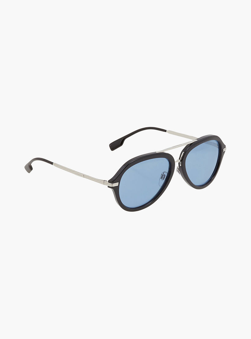 Burberry Men Round Blue Sunglasses | 4377-men-sunglasses-image-3