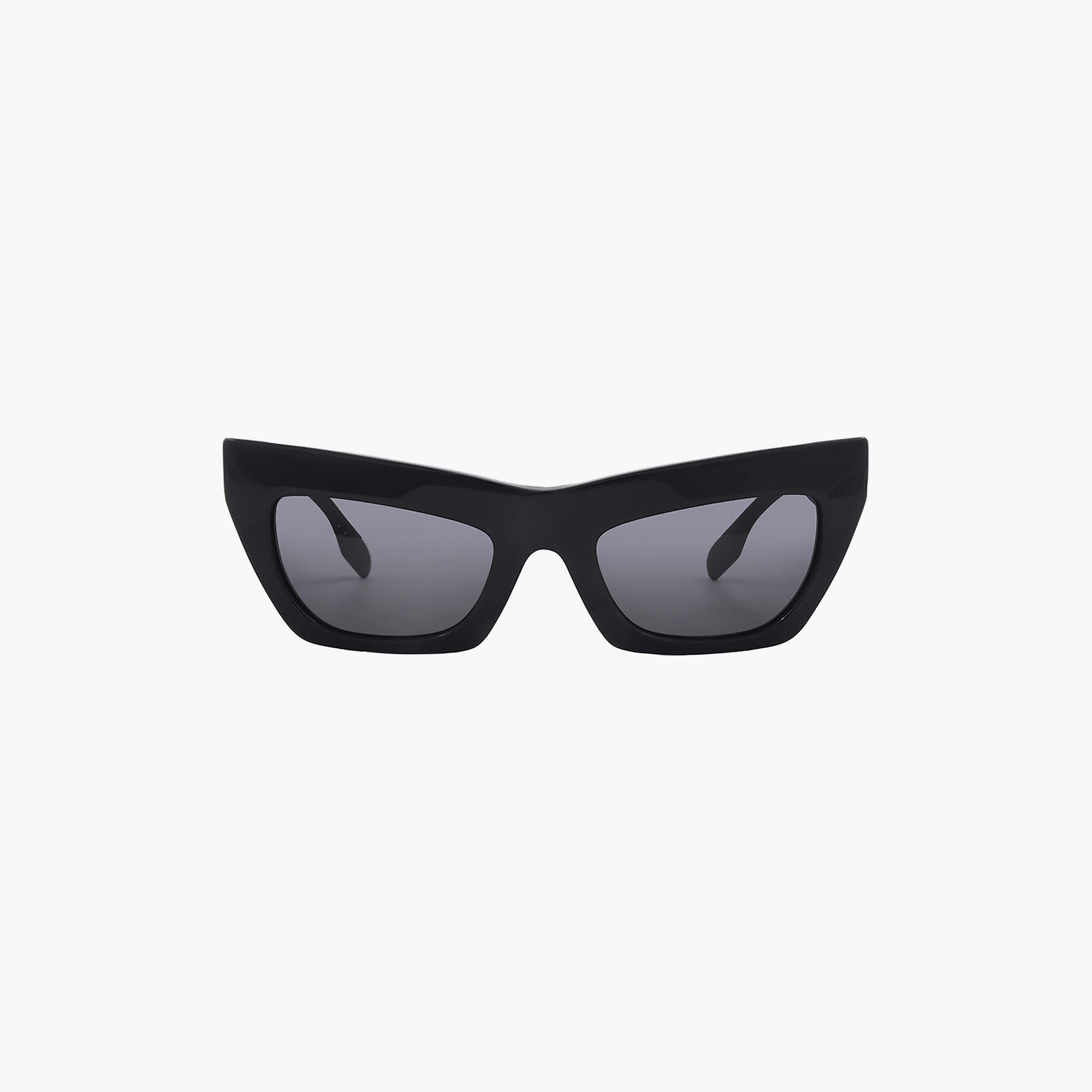 نظارات شمسية رمادية بتصميم عين القطة من بربري للنساء | 4405-women-sunglasses-image-4