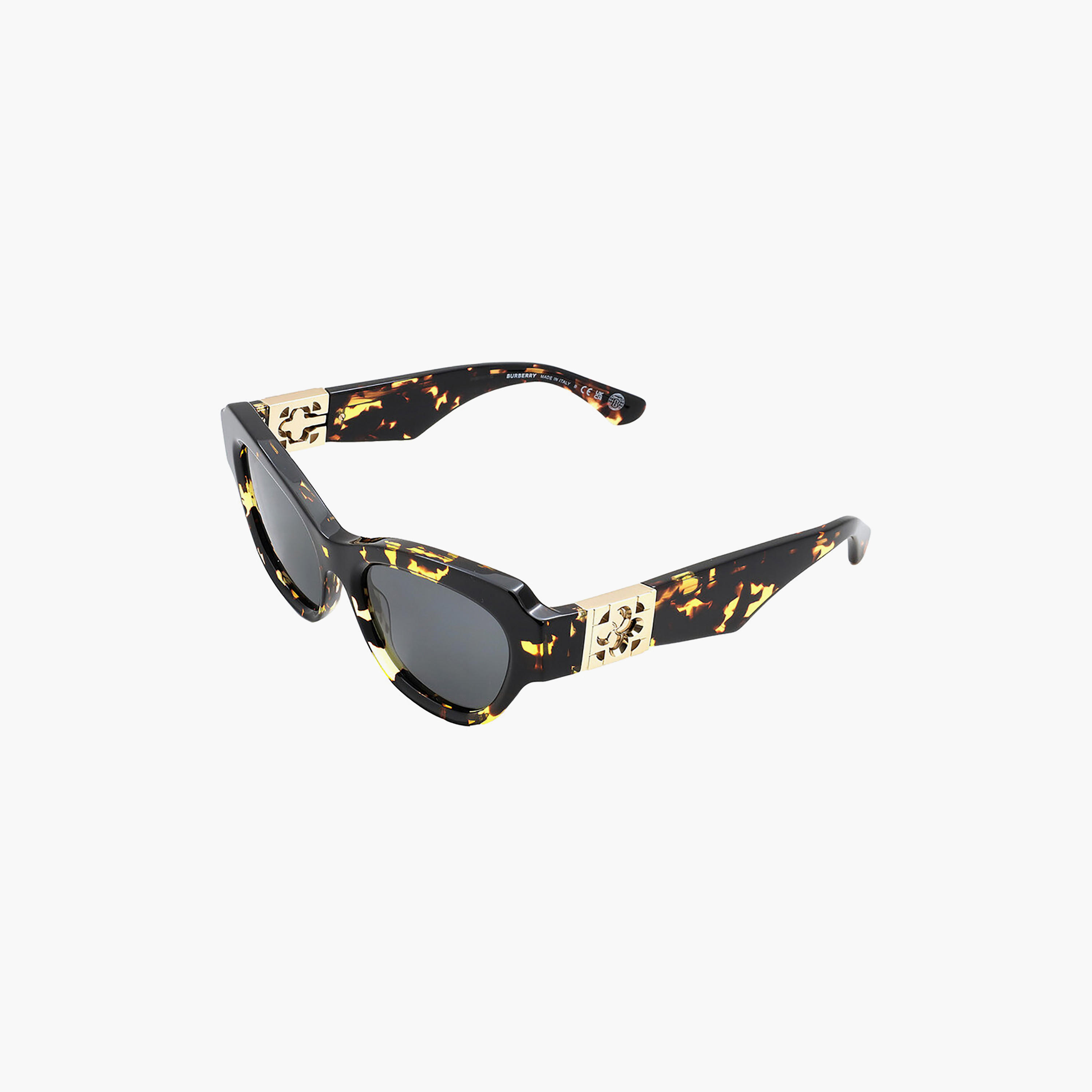 نظارات شمسية رمادية بتصميم عين القطة من بربري للنساء | 4423-women-sunglasses-image-3