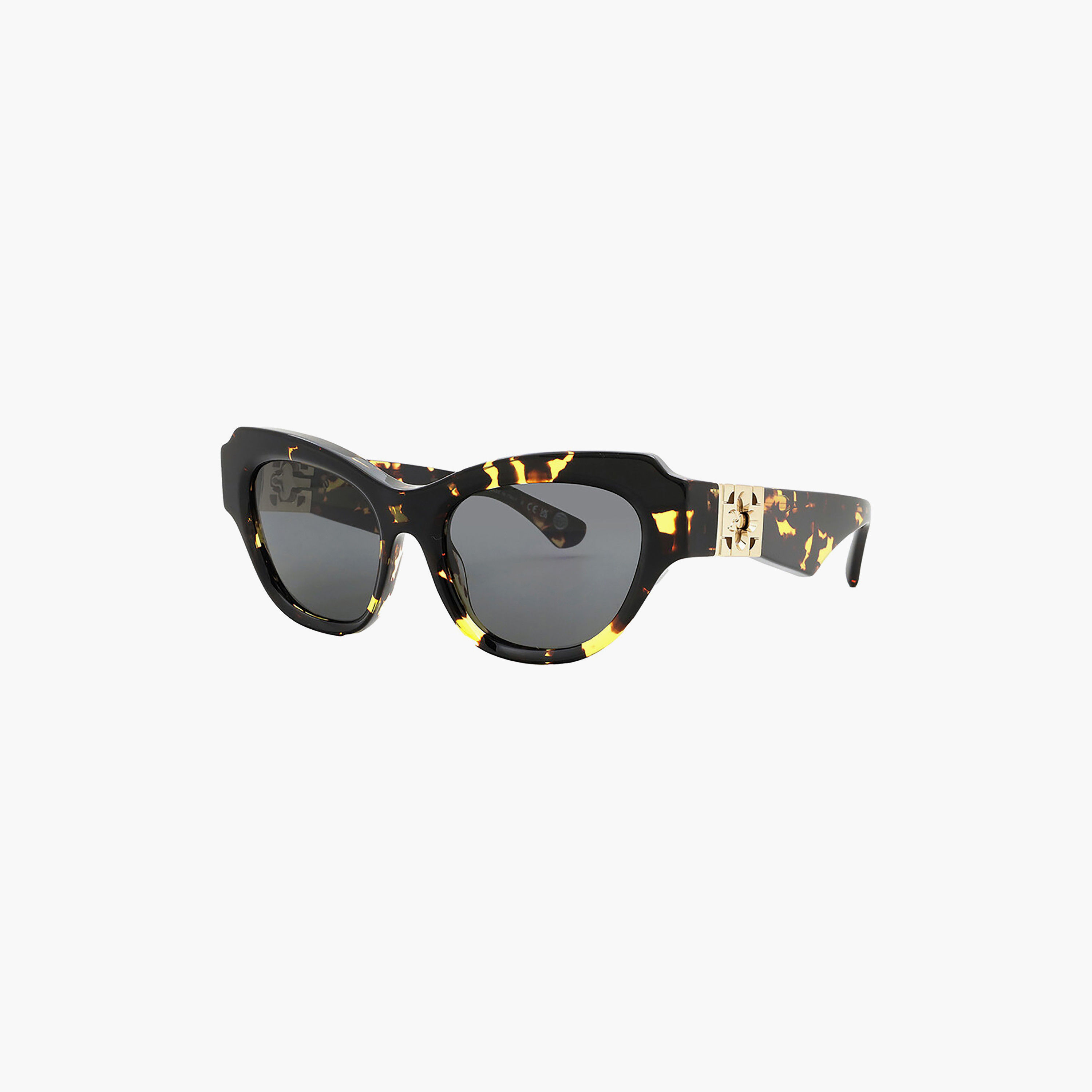 نظارات شمسية رمادية بتصميم عين القطة من بربري للنساء | 4423-women-sunglasses-image-4