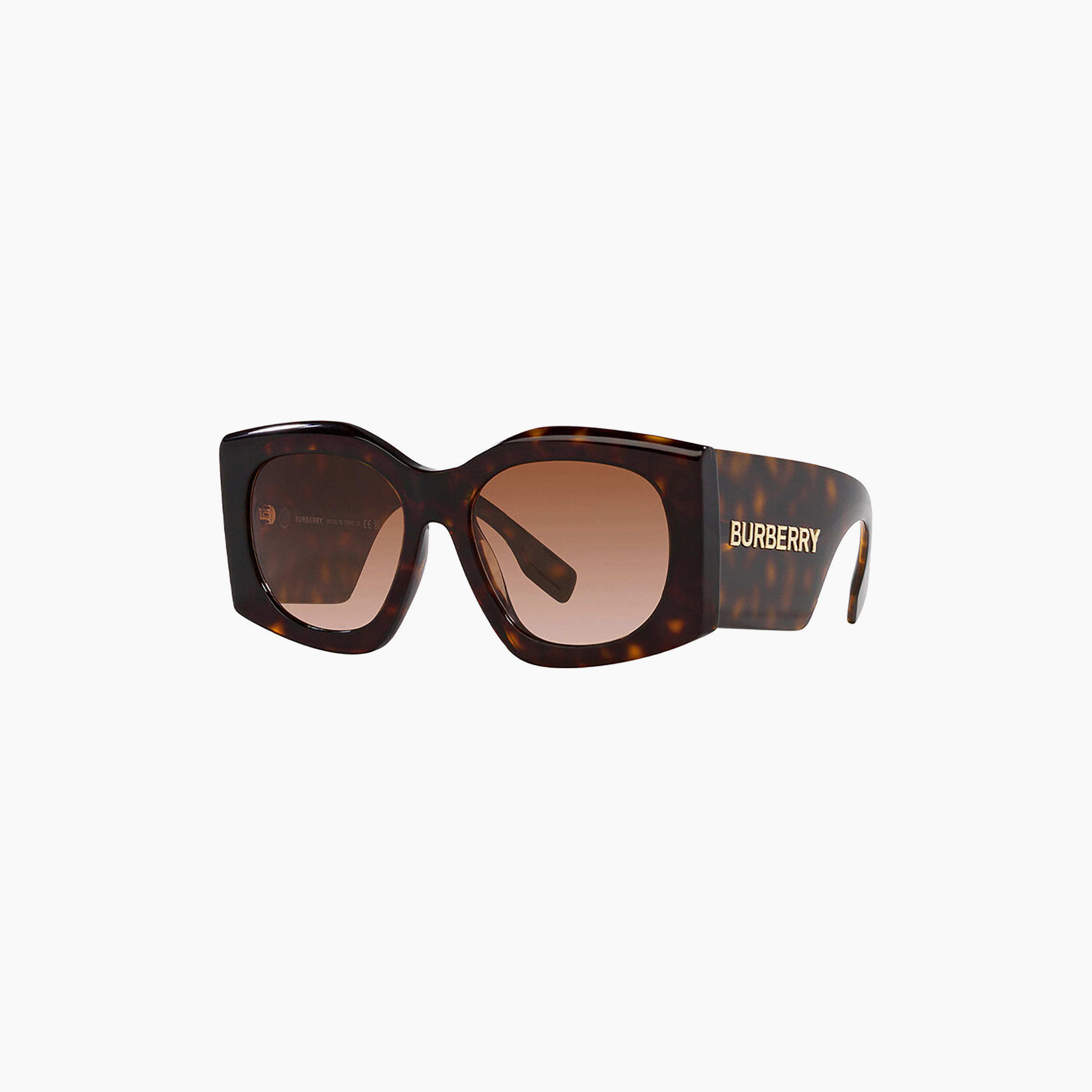 نظارات شمسية مربعة بنية اللون من بربري للنساء | 4388U-women-sunglasses-image-3