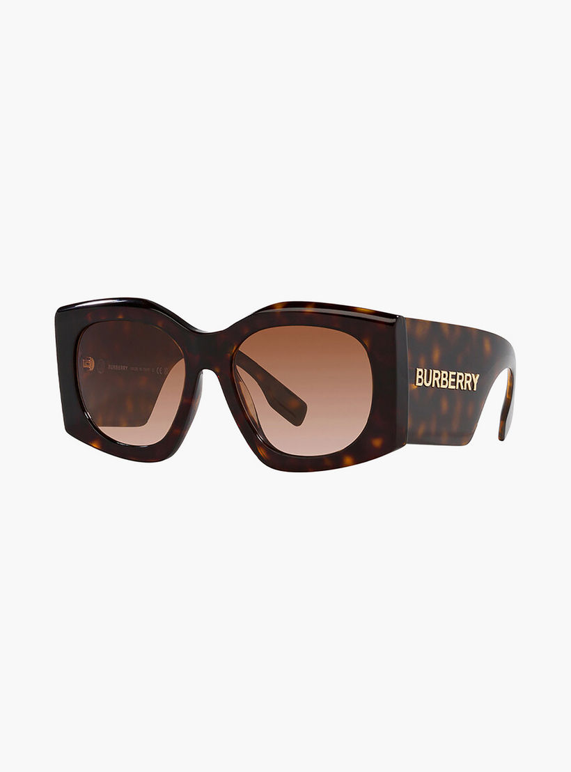 نظارات شمسية مربعة بنية اللون من بربري للنساء | 4388U-women-sunglasses-image-3