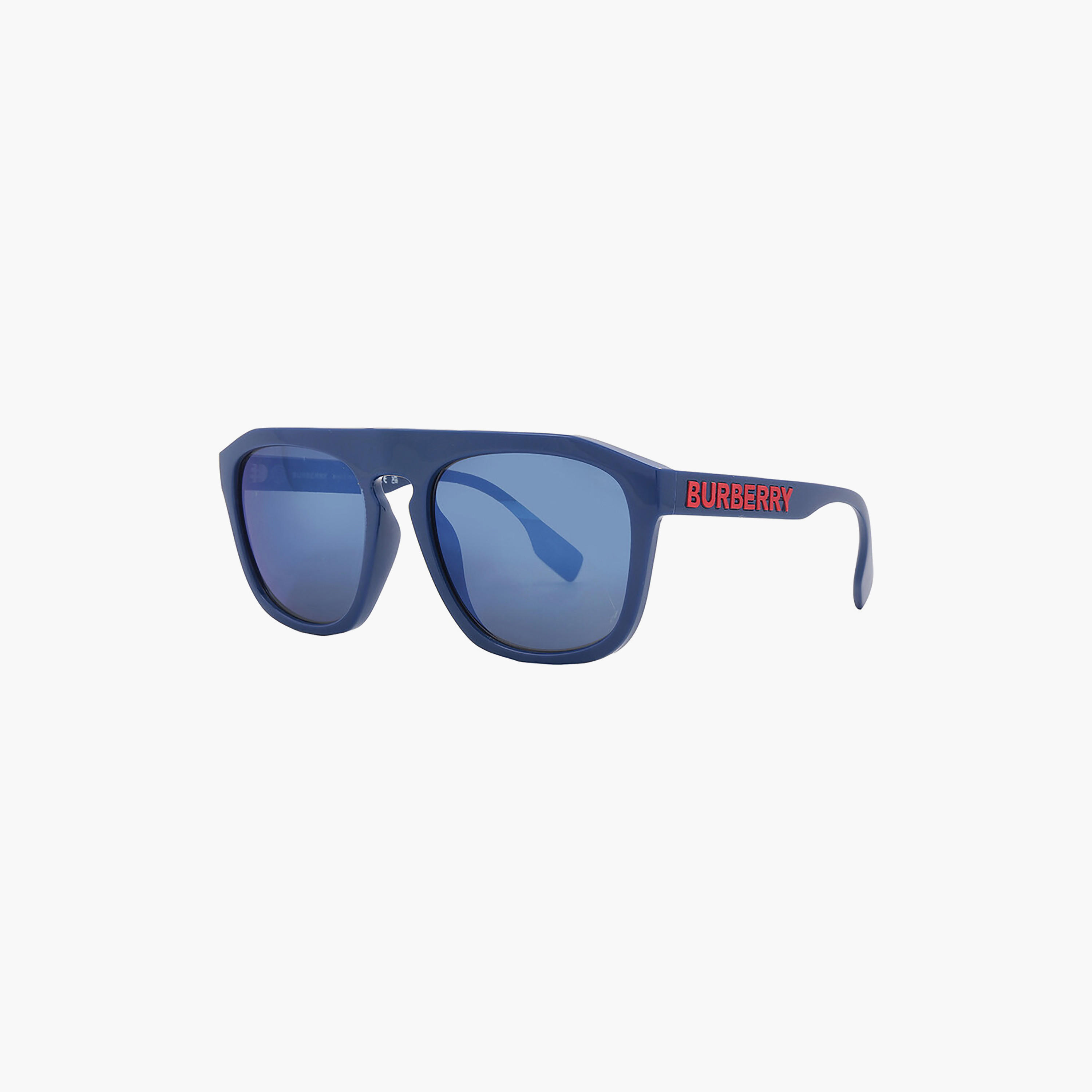 نظارات شمسية رجالية من بربري طراز وايفارير باللون الأزرق | 4396U-men-sunglasses-image-3