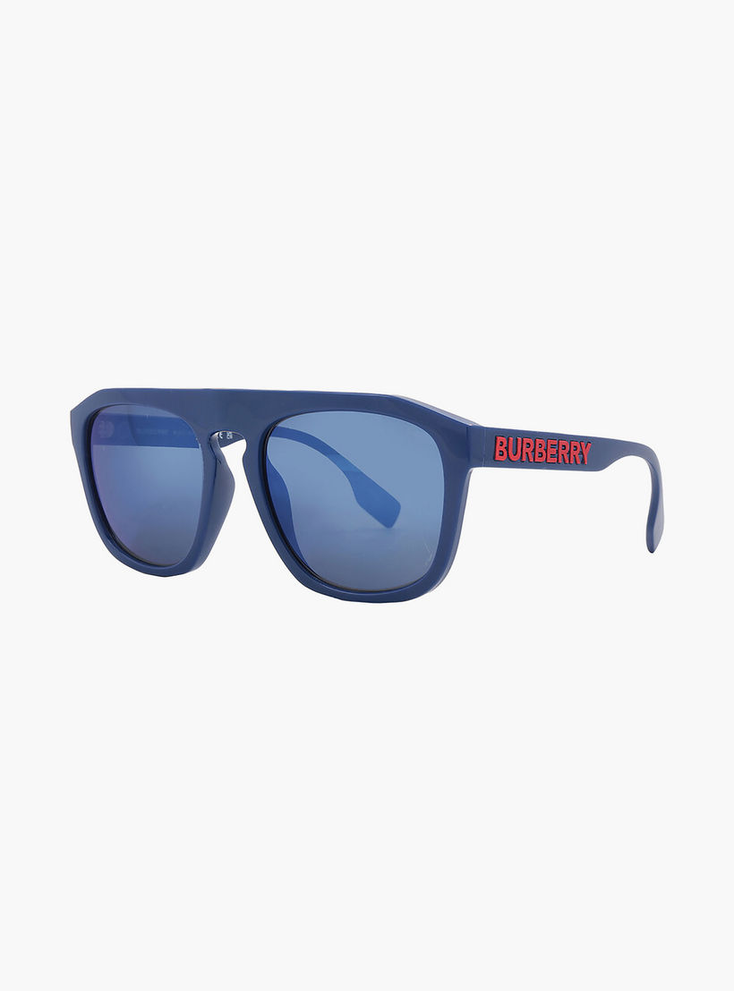 نظارات شمسية رجالية من بربري طراز وايفارير باللون الأزرق | 4396U-men-sunglasses-image-3
