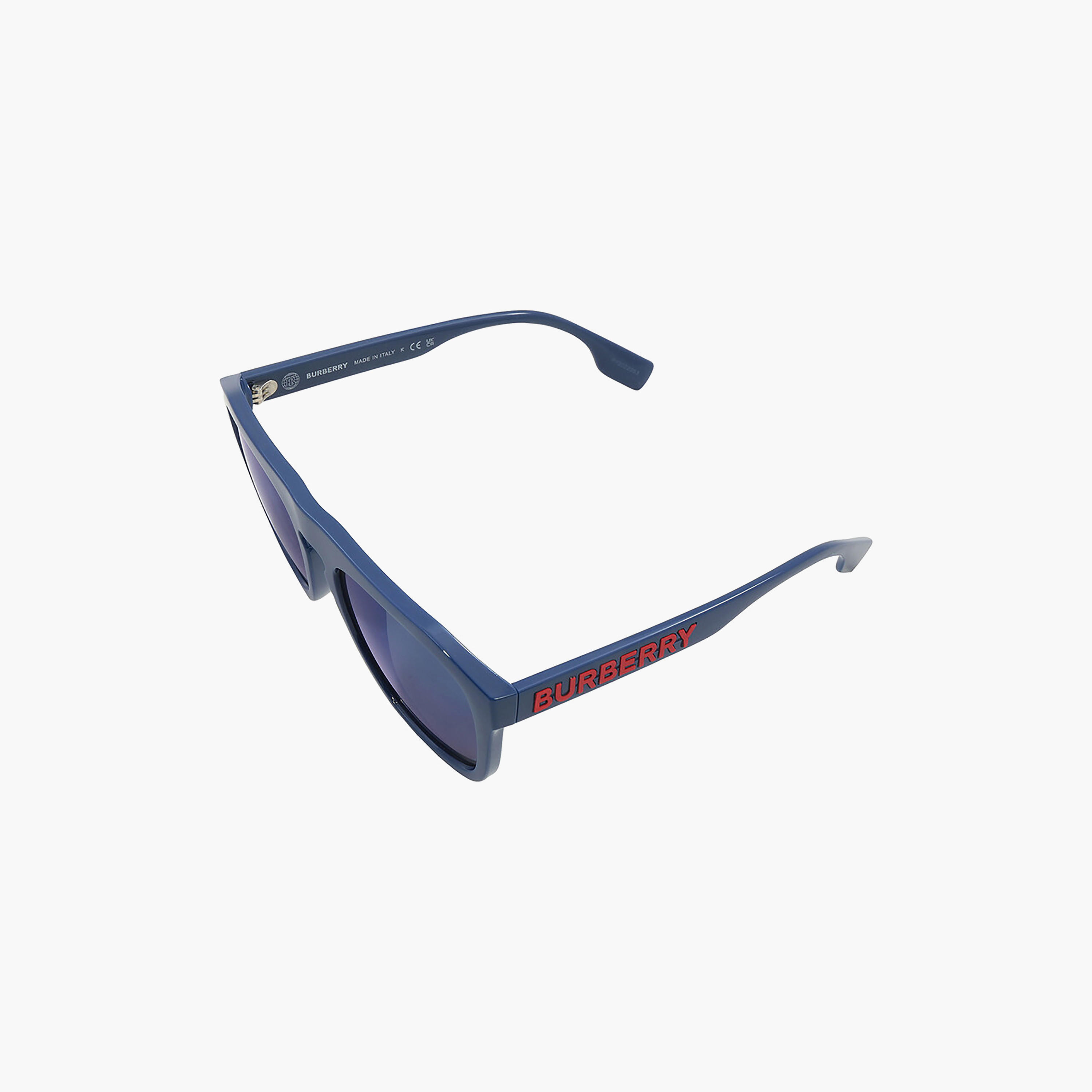 نظارات شمسية رجالية من بربري طراز وايفارير باللون الأزرق | 4396U-men-sunglasses-image-4