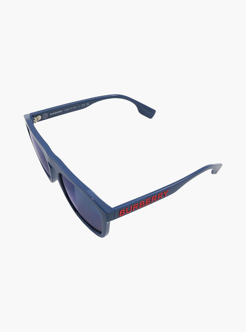 نظارات شمسية رجالية من بربري طراز وايفارير باللون الأزرق | 4396U-men-sunglasses-image-4