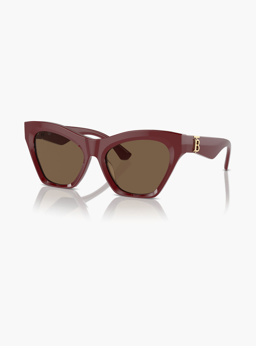 Burberry Women Cat Eye Brown Sunglasses | 4420U-women-sunglasses-image-3
