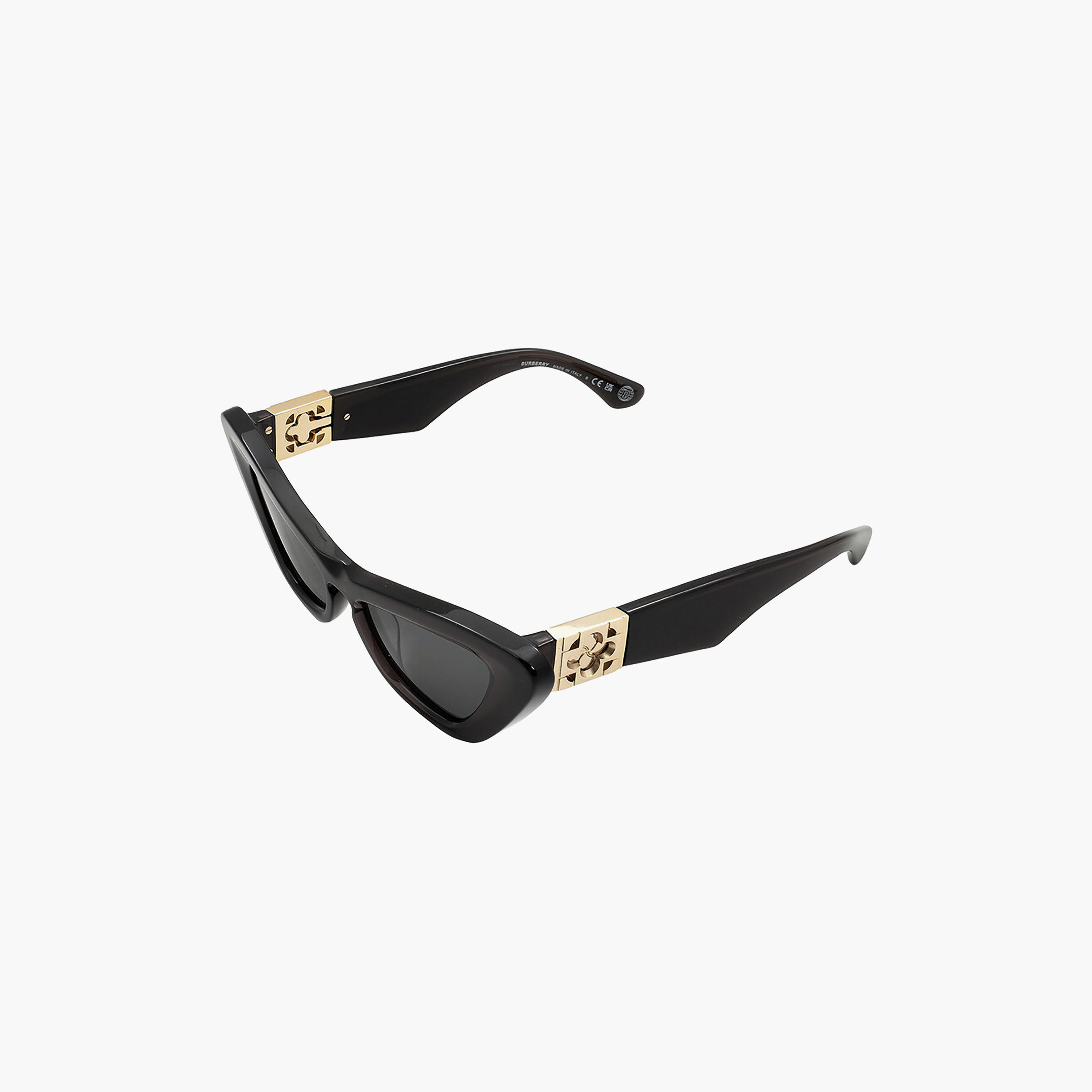 نظارات شمسية رمادية بتصميم عين القطة من بربري للنساء | 4421U-women-sunglasses-image-3