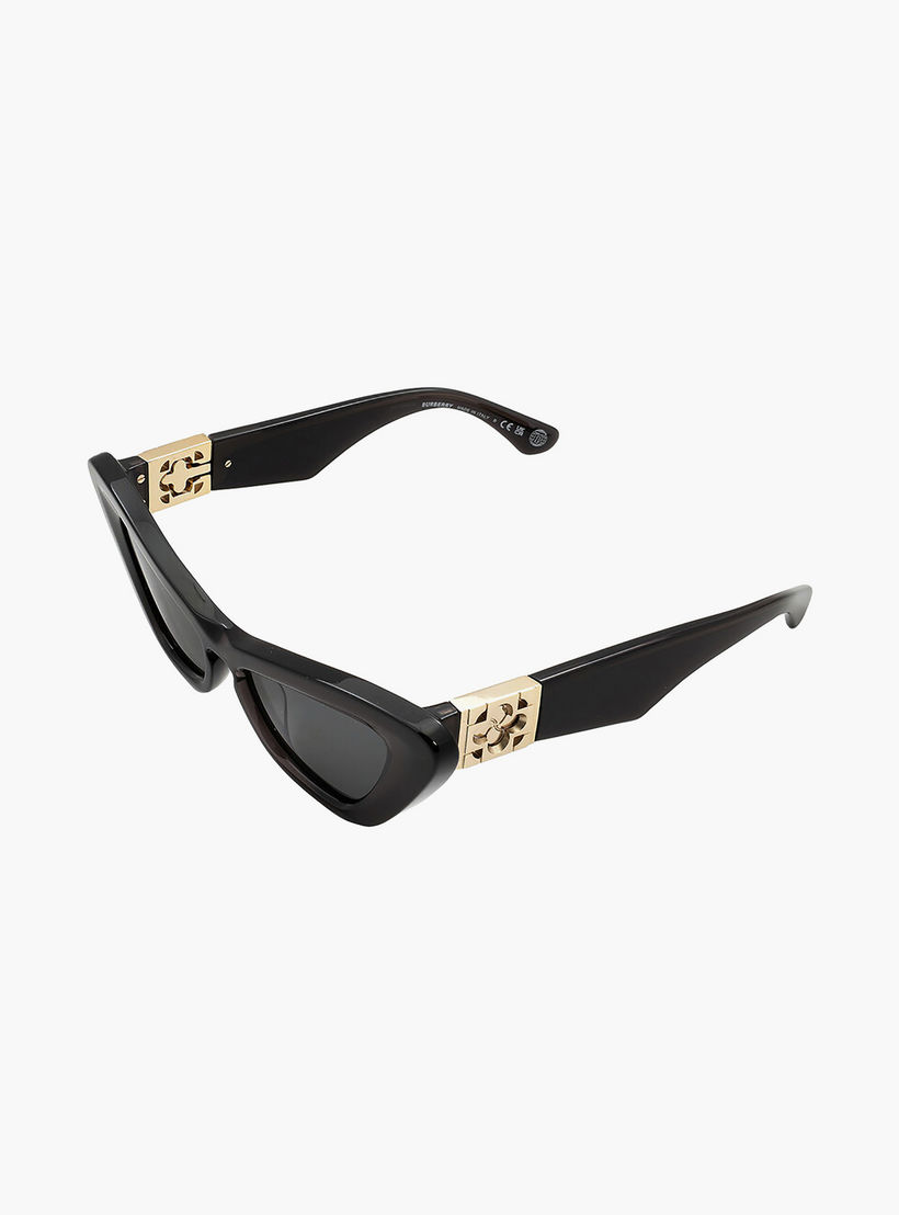 نظارات شمسية رمادية بتصميم عين القطة من بربري للنساء | 4421U-women-sunglasses-image-3