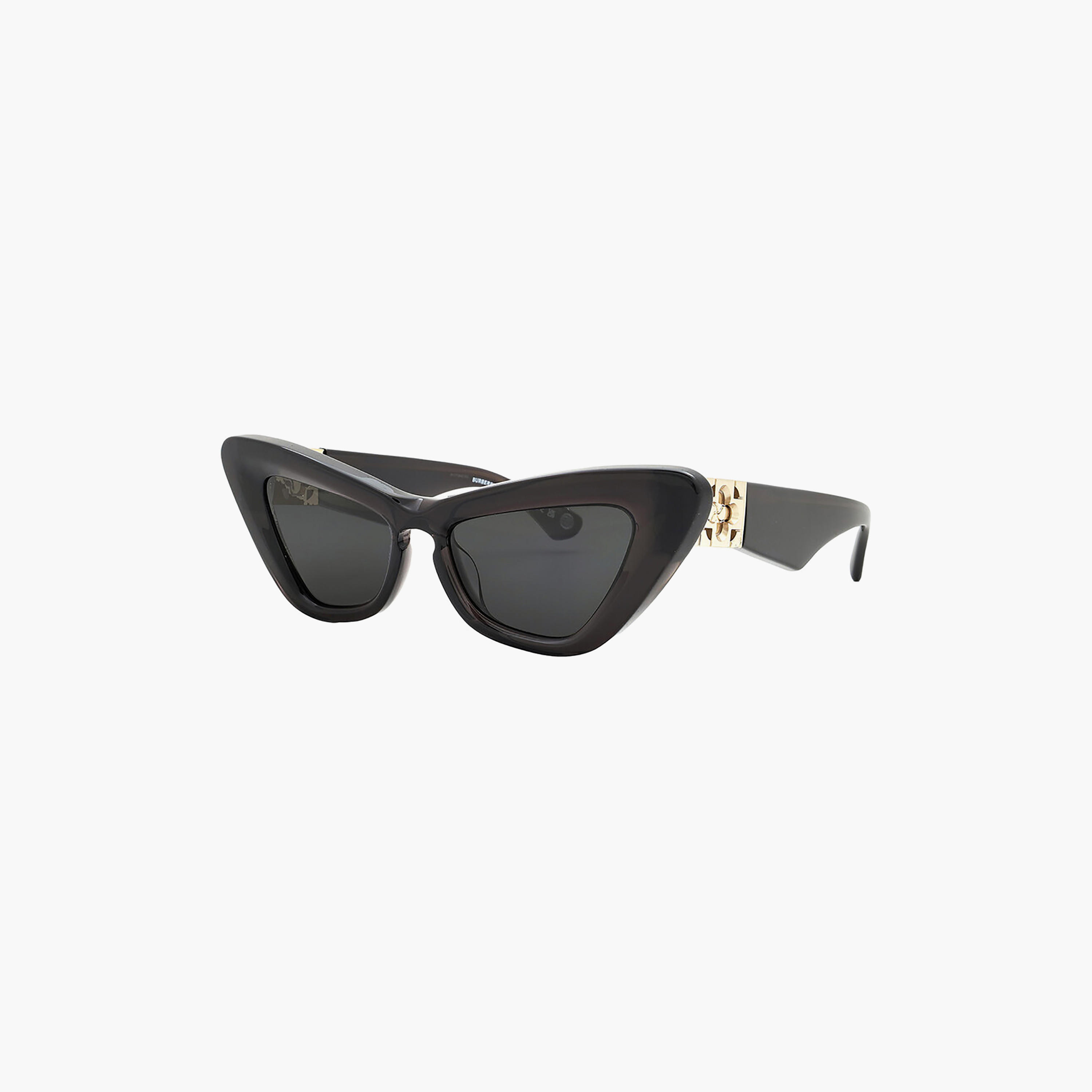 نظارات شمسية رمادية بتصميم عين القطة من بربري للنساء | 4421U-women-sunglasses-image-4