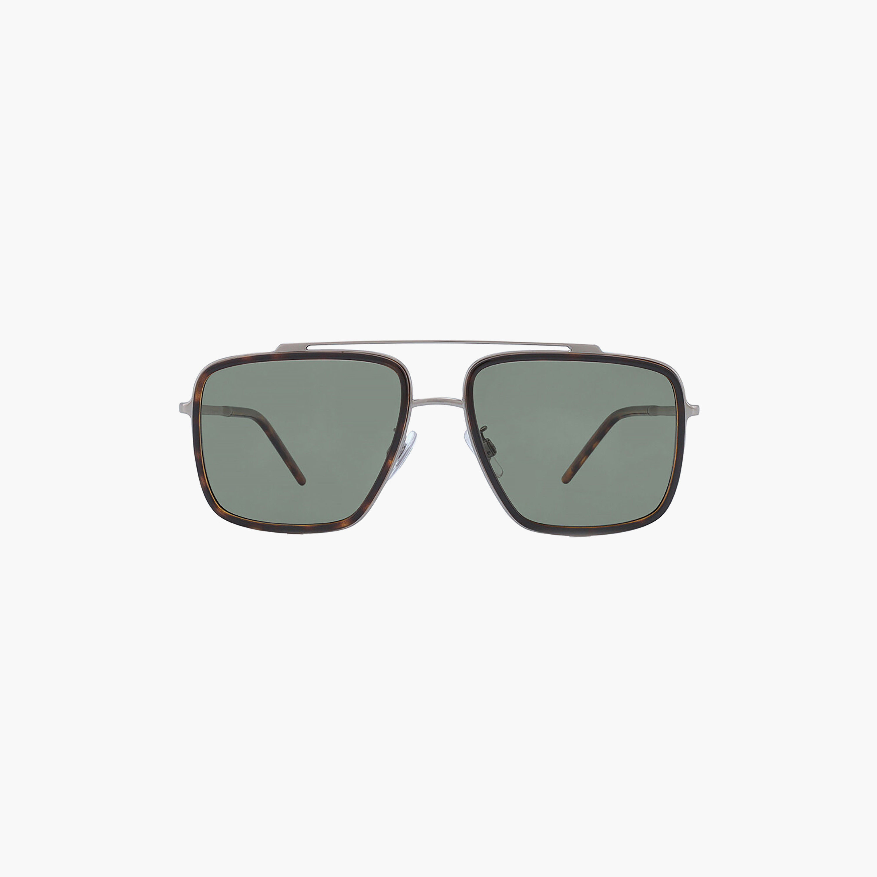 نظارات شمسية رجالية من دولتشي آند غابانا، طراز Navigator، عدسات خضراء مستقطبة | 2220-men-sunglasses-image-1
