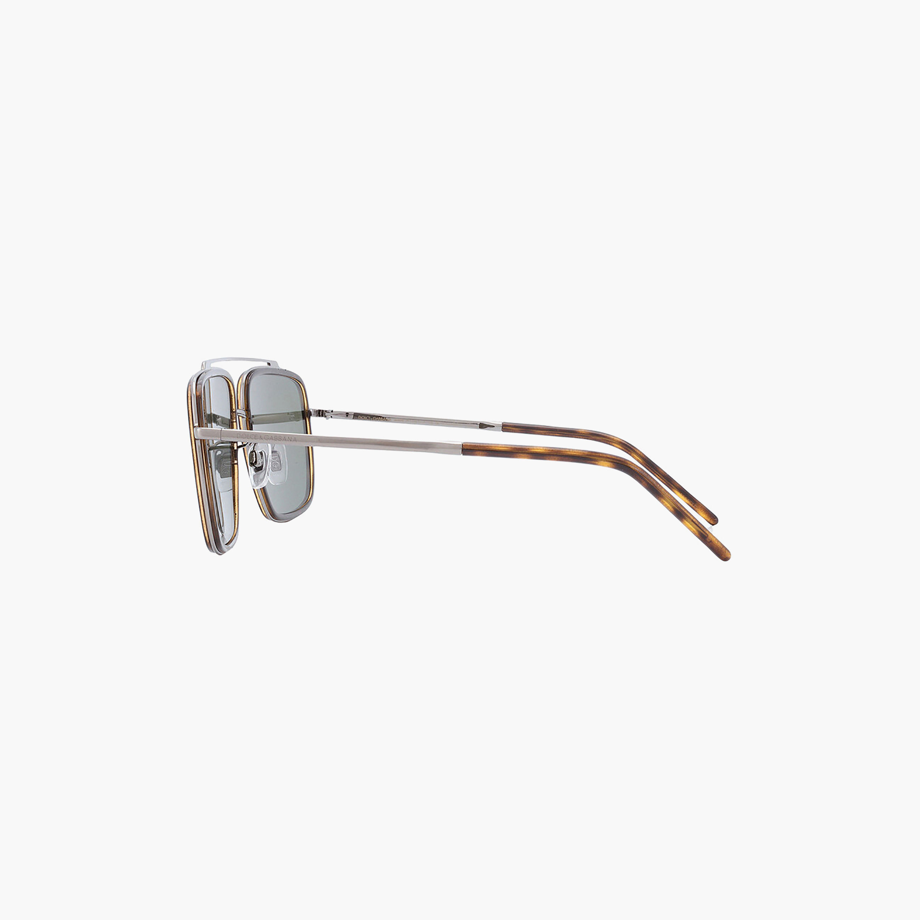 نظارات شمسية رجالية من دولتشي آند غابانا، طراز Navigator، عدسات خضراء مستقطبة | 2220-men-sunglasses-image-2