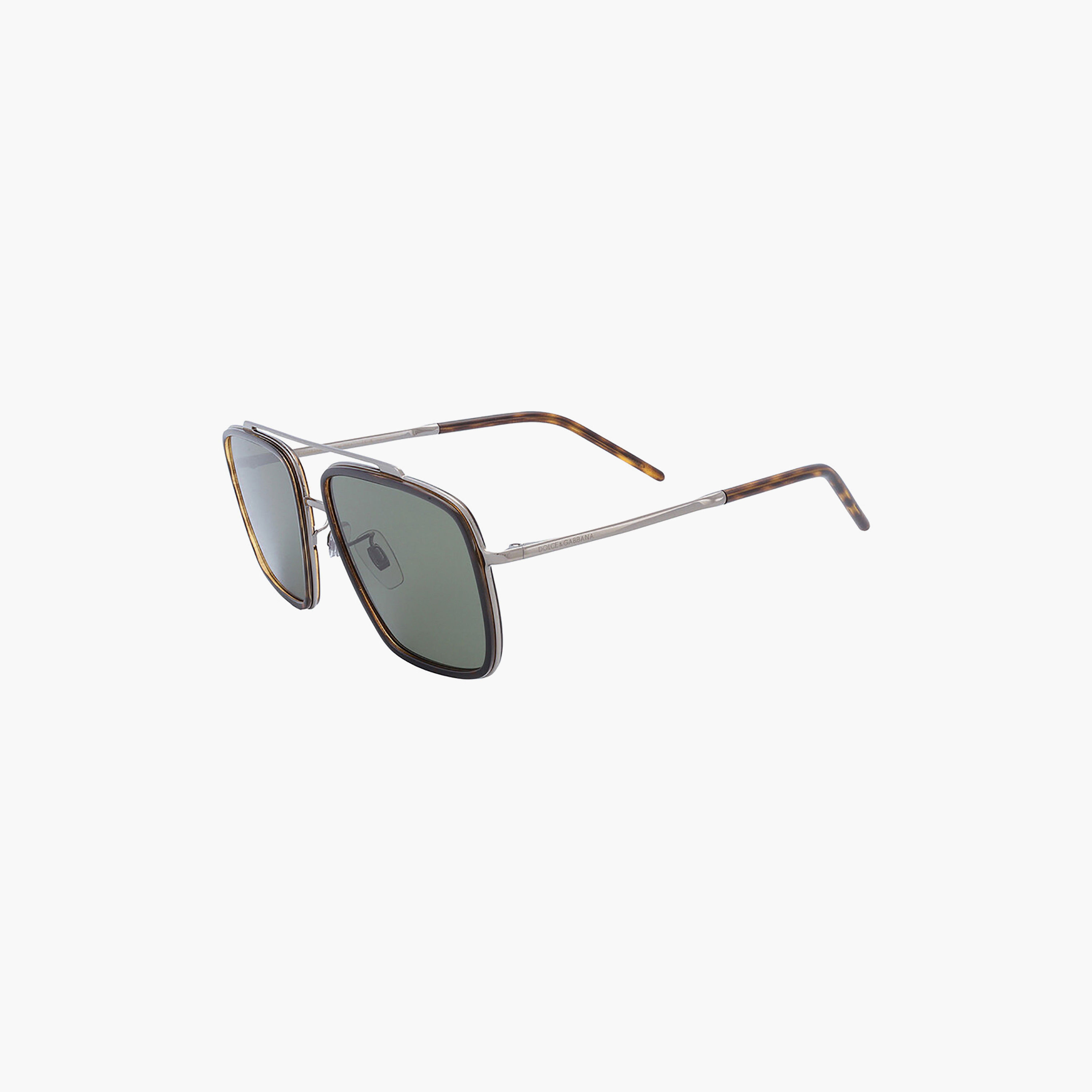 نظارات شمسية رجالية من دولتشي آند غابانا، طراز Navigator، عدسات خضراء مستقطبة | 2220-men-sunglasses-image-3