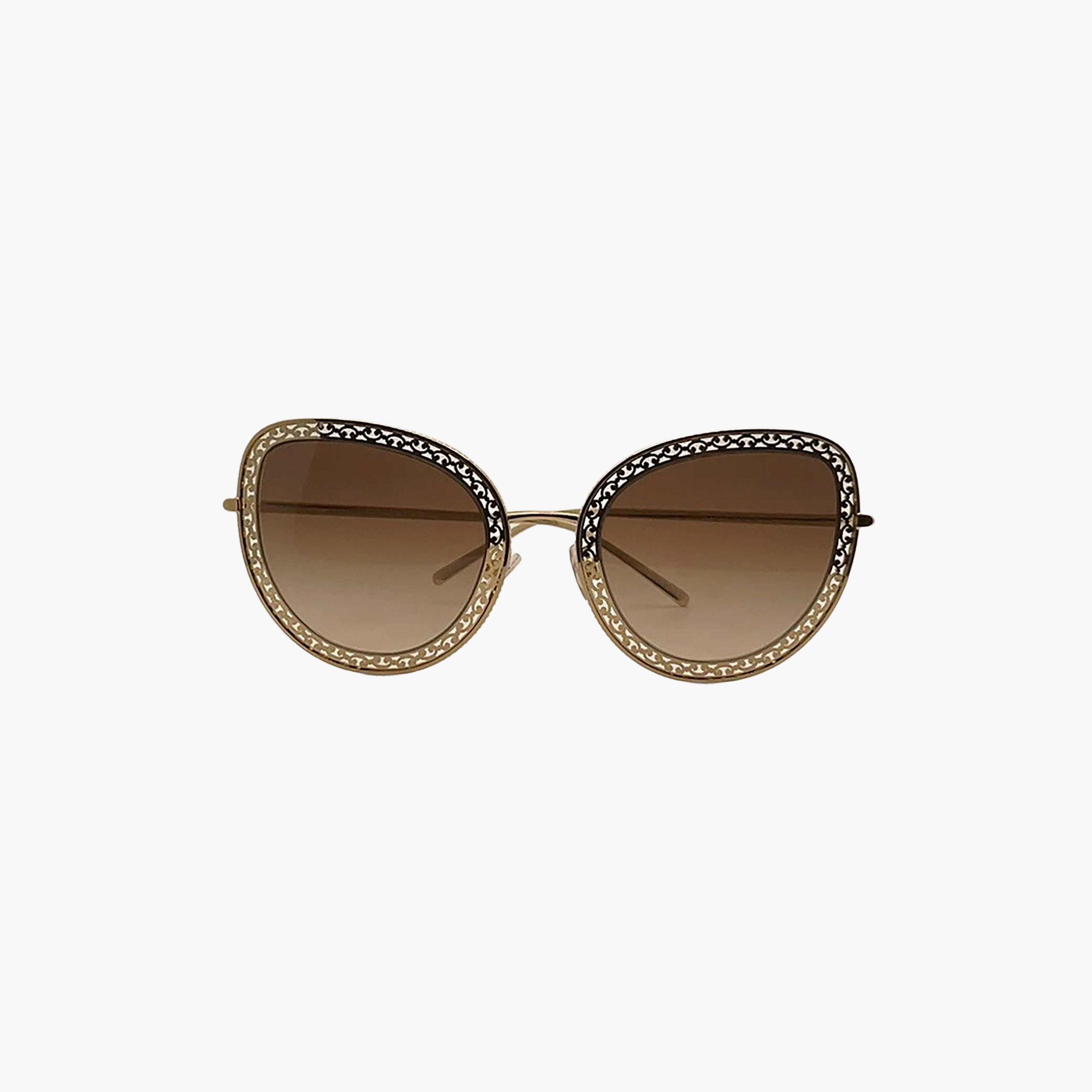 Dolce & Gabbana Women Cat Eye Brown Sunglasses | 2226-women-sunglasses-image-1