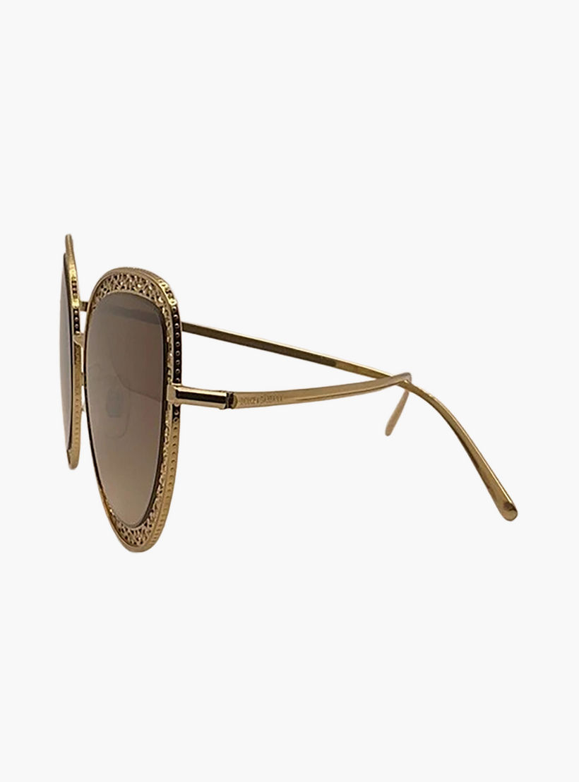 Dolce & Gabbana Women Cat Eye Brown Sunglasses | 2226-women-sunglasses-image-2