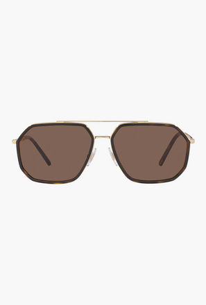 Dolce & Gabbana Men Geometric Brown Sunglasses | 2285-men-sunglasses-image-1