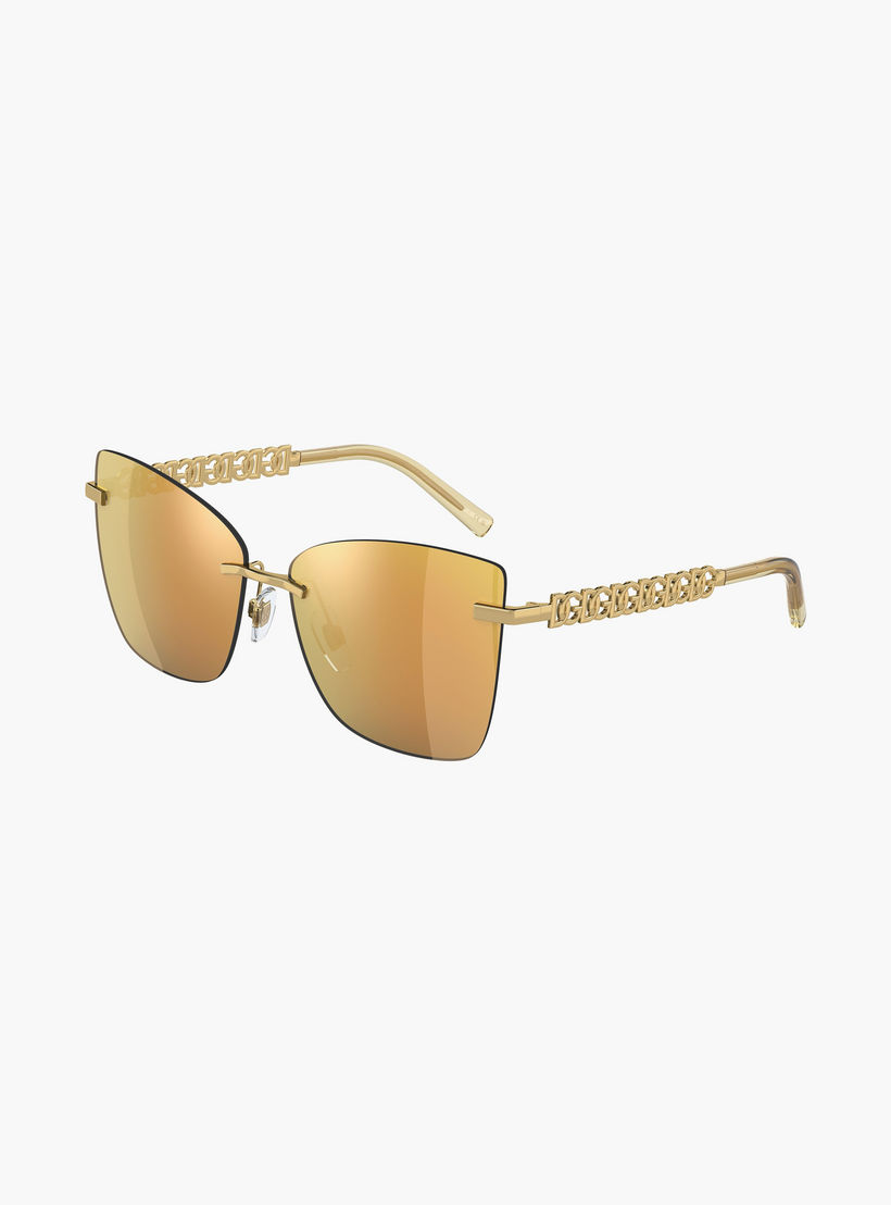 نظارات شمسية نسائية من دولتشي آند غابانا بتصميم فراشة صفراء | 2289-women-sunglasses-image-3