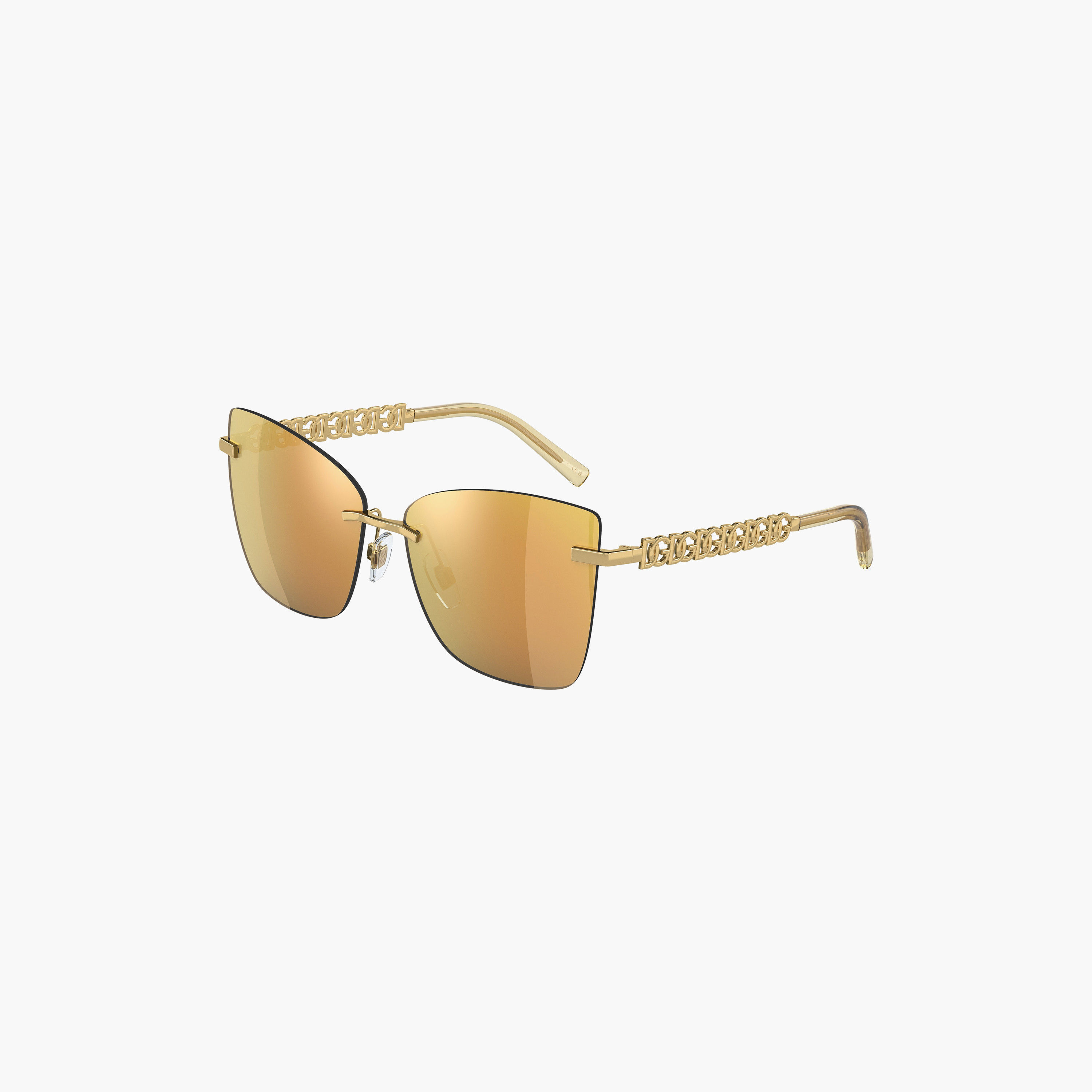 نظارات شمسية نسائية من دولتشي آند غابانا بتصميم فراشة صفراء | 2289-women-sunglasses-image-3