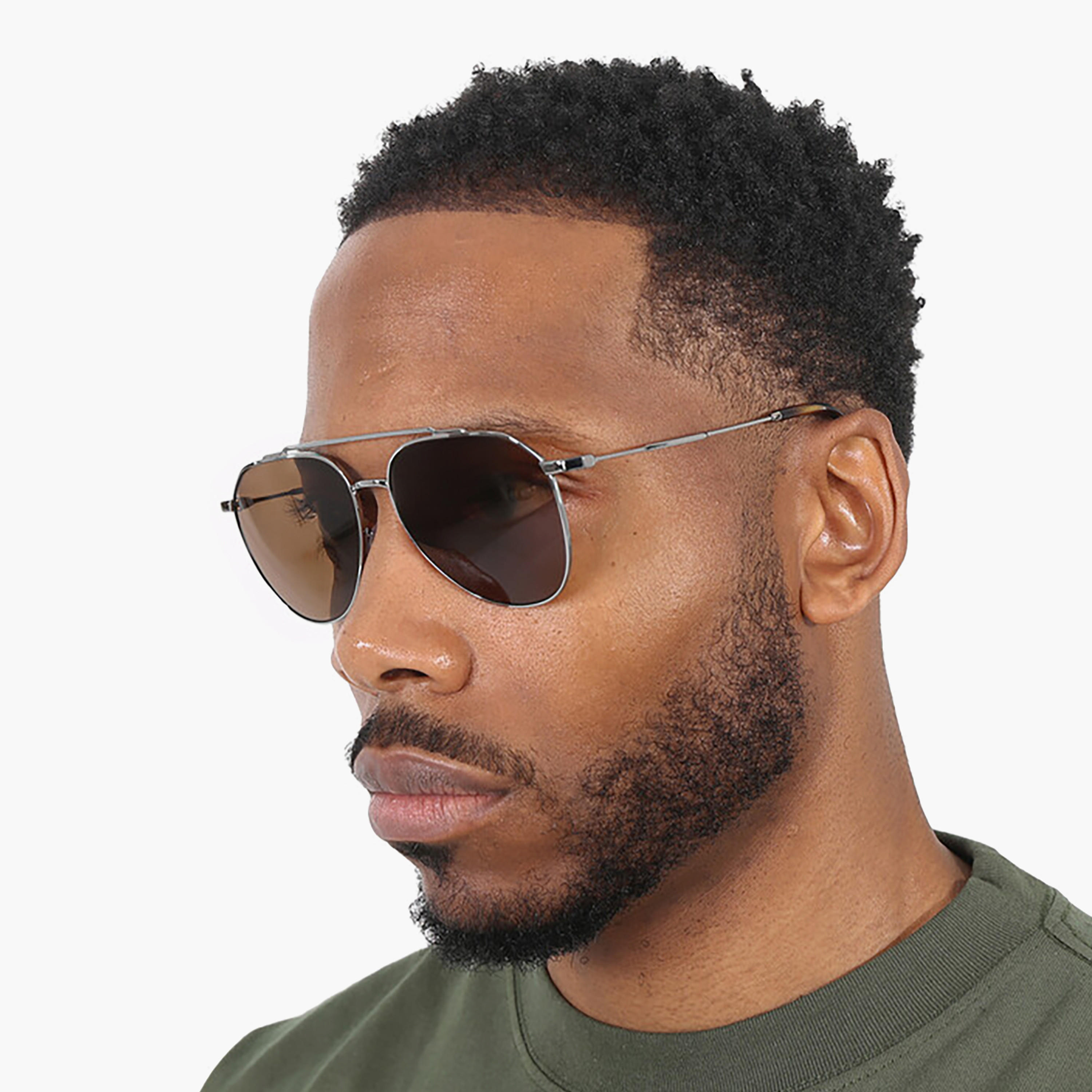 Dolce & Gabbana Men Aviator Brown Sunglasses | 2296-men-sunglasses-image-5