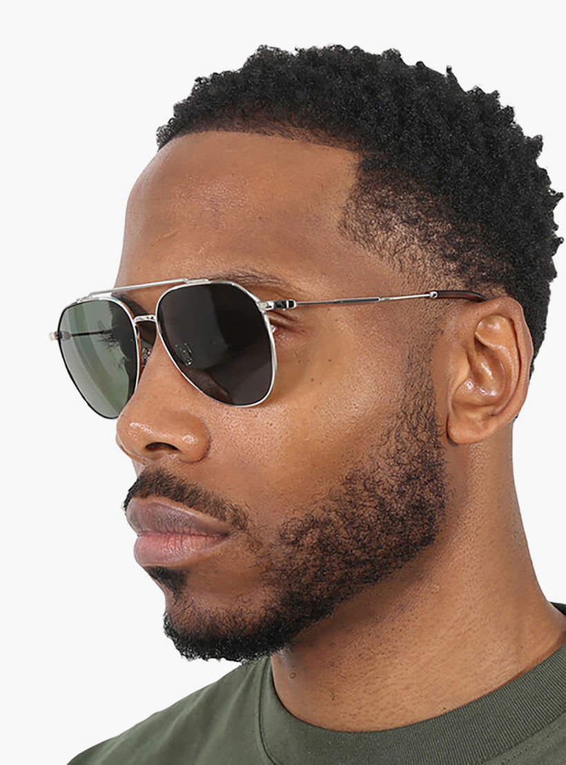 نظارات شمسية رجالية من دولتشي آند غابانا بتصميم طيار، لون أخضر مستقطب | 2296-men-sunglasses-image-5