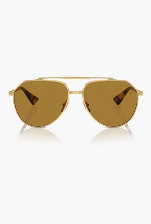 Dolce & Gabbana Men Aviator Brown Sunglasses | 2302-men-sunglasses-image-1
