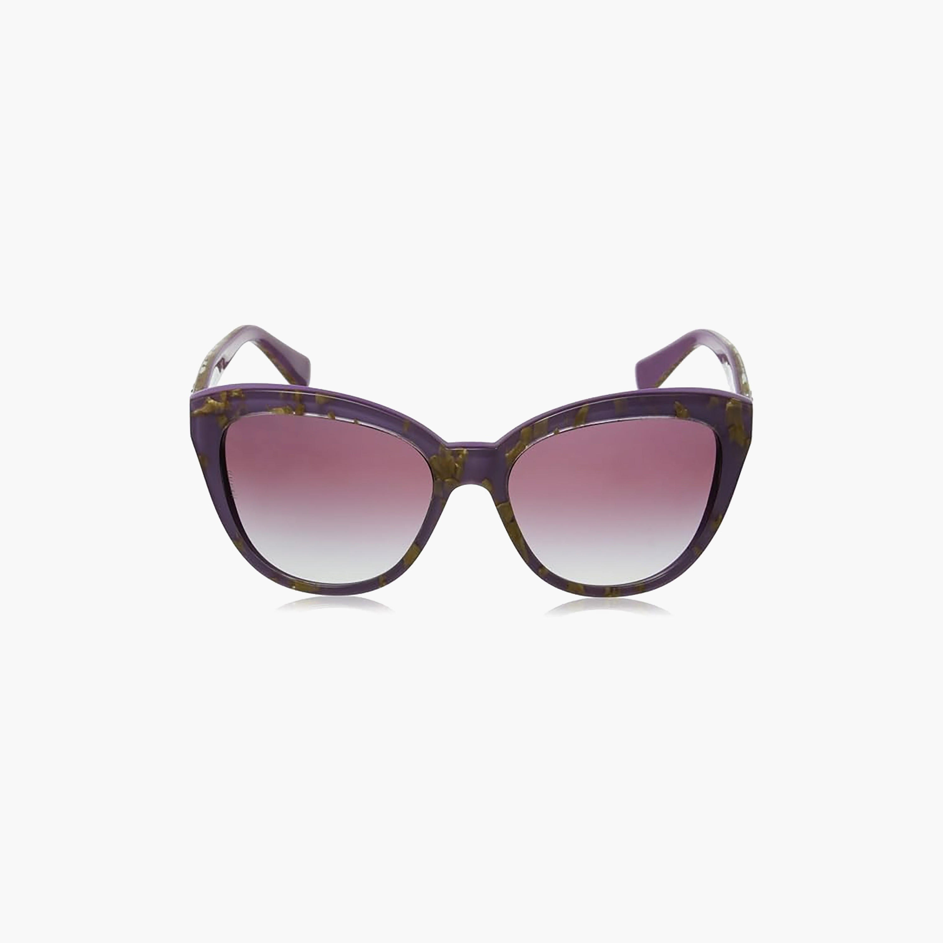 نظارات شمسية نسائية من دولتشي آند غابانا بتصميم عين القطة باللون البنفسجي | 4250-women-sunglasses-image-1