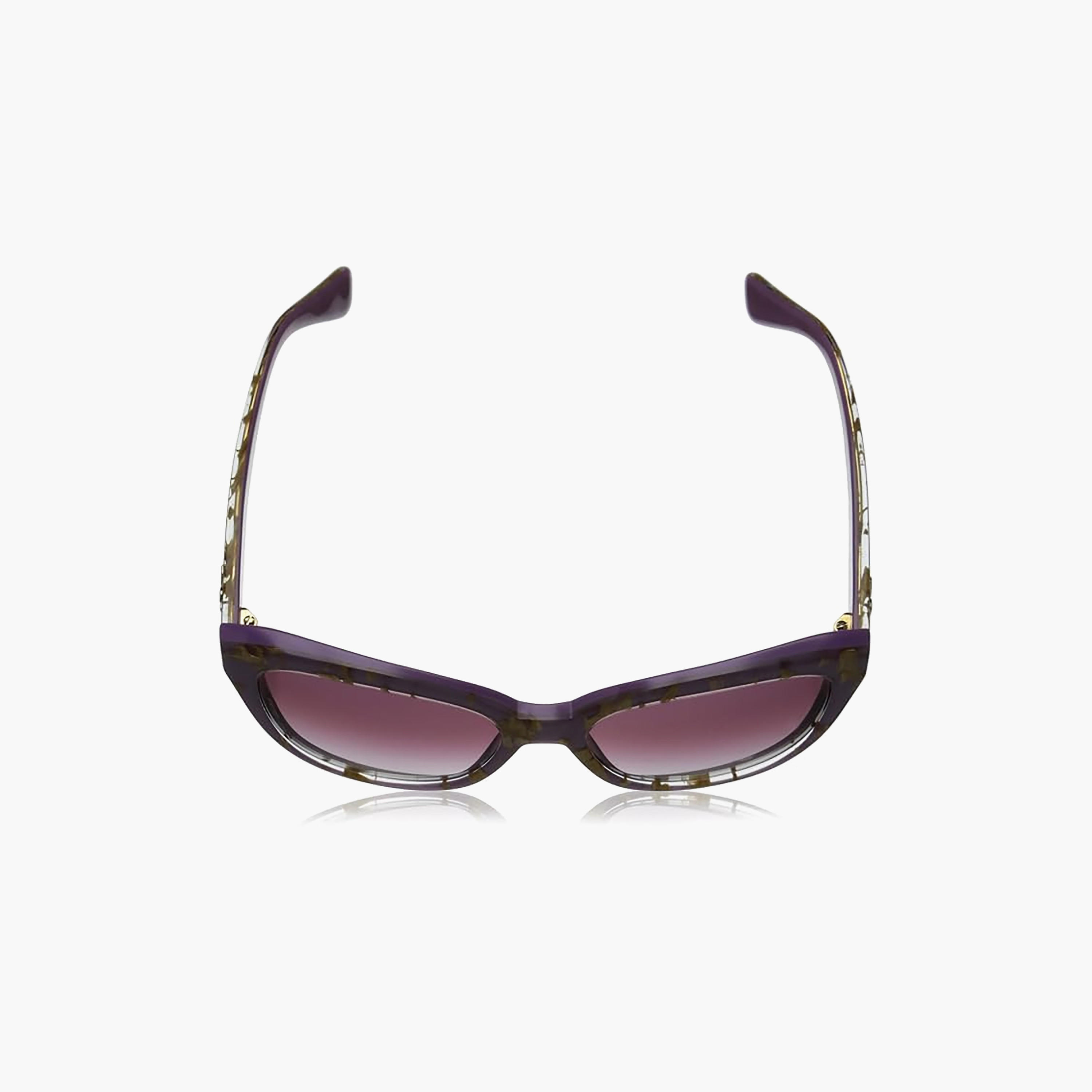 نظارات شمسية نسائية من دولتشي آند غابانا بتصميم عين القطة باللون البنفسجي | 4250-women-sunglasses-image-4