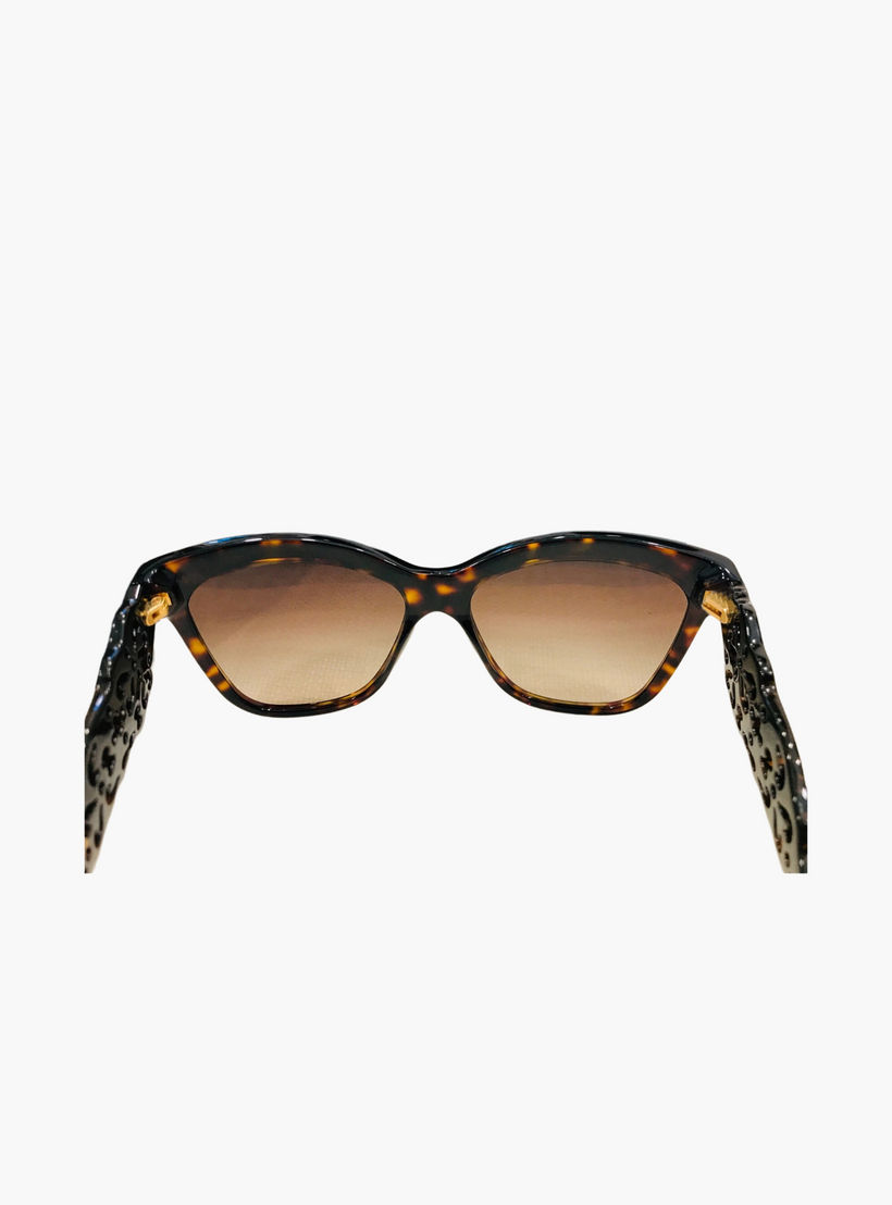 Dolce & Gabbana Women Cat Eye Brown Sunglasses | 4264-women-sunglasses-image-4