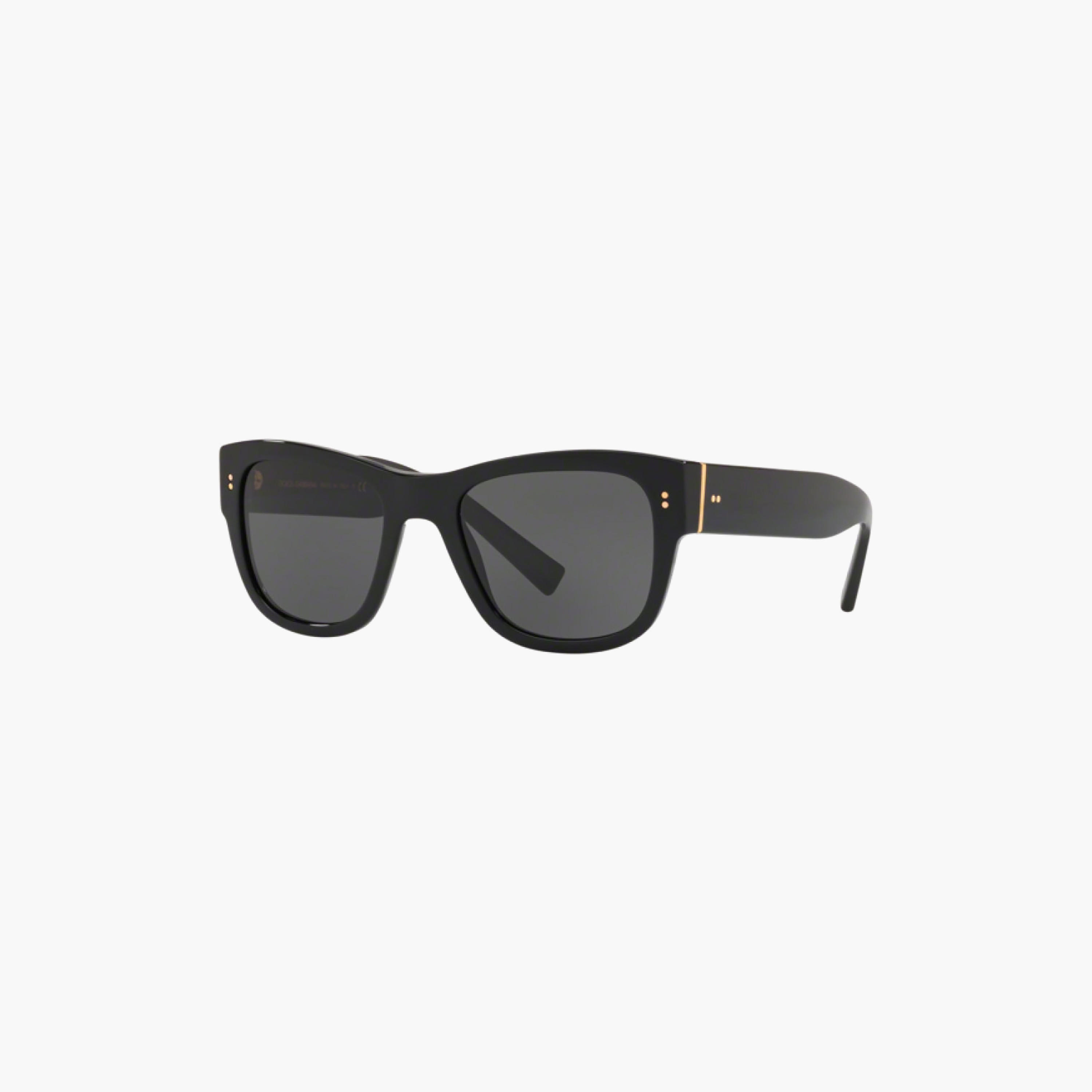 Dolce & Gabbana Men Rectangle Grey Sunglasses | 4338-men-sunglasses-image-1