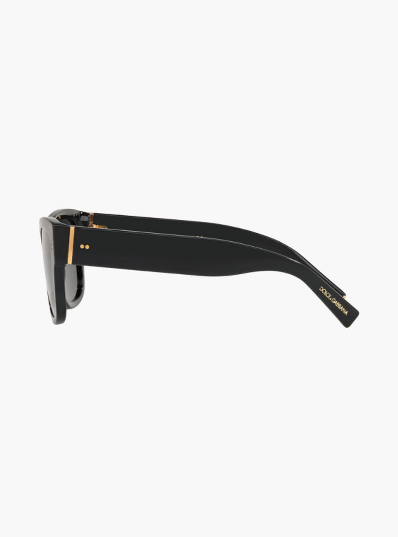 Dolce & Gabbana Men Rectangle Grey Sunglasses | 4338-men-sunglasses-image-2