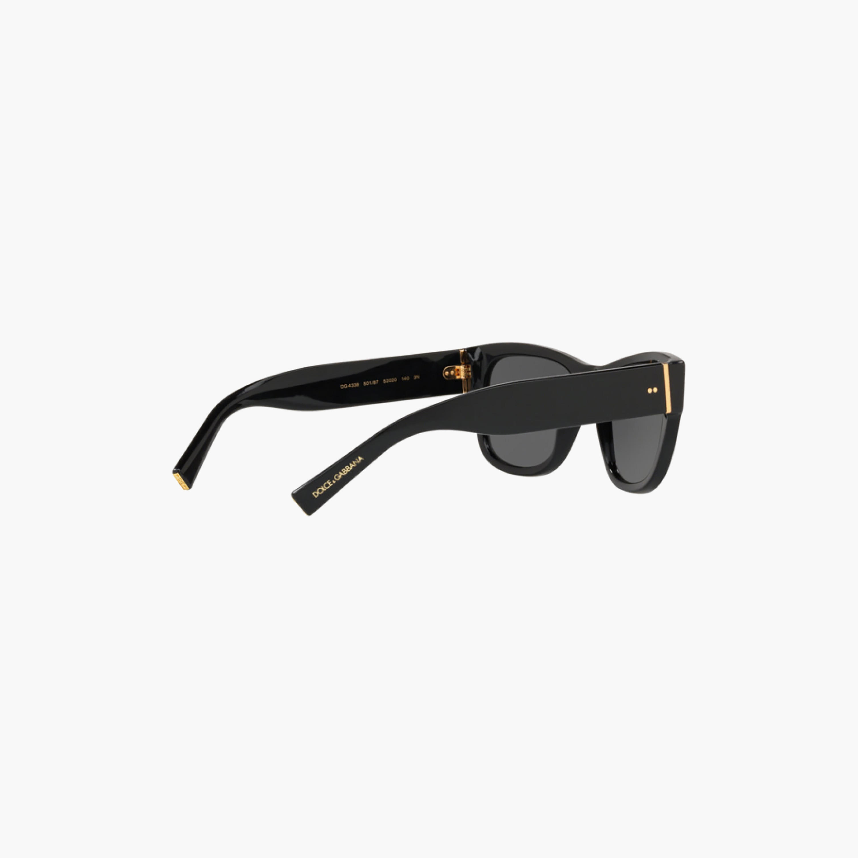 Dolce & Gabbana Men Rectangle Grey Sunglasses | 4338-men-sunglasses-image-4