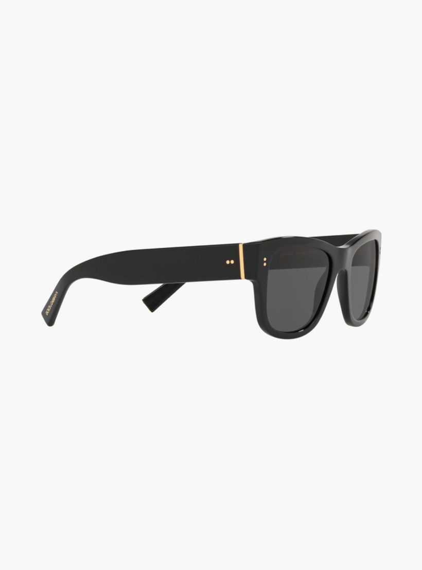 Dolce & Gabbana Men Rectangle Grey Sunglasses | 4338-men-sunglasses-image-5