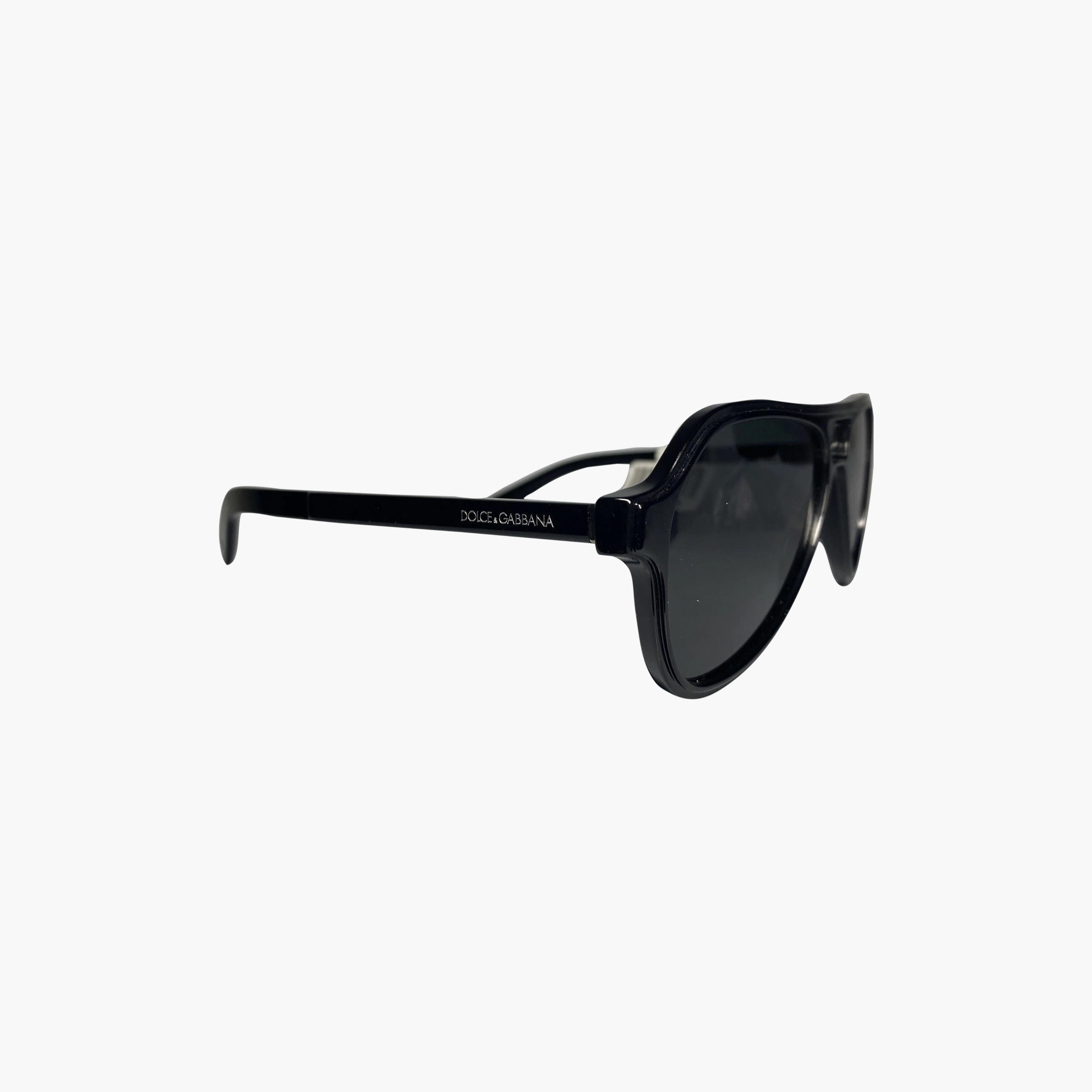Dolce & Gabbana Unisex Aviator Grey Sunglasses | 4355-men-sunglasses-image-2
